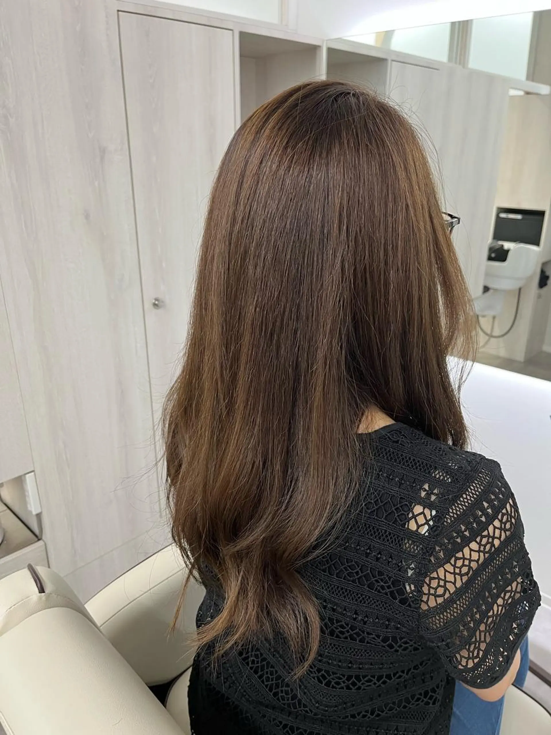 ロング 縮毛矯正 アルゴ八潮所属・Argo mikiのヘアスタイル