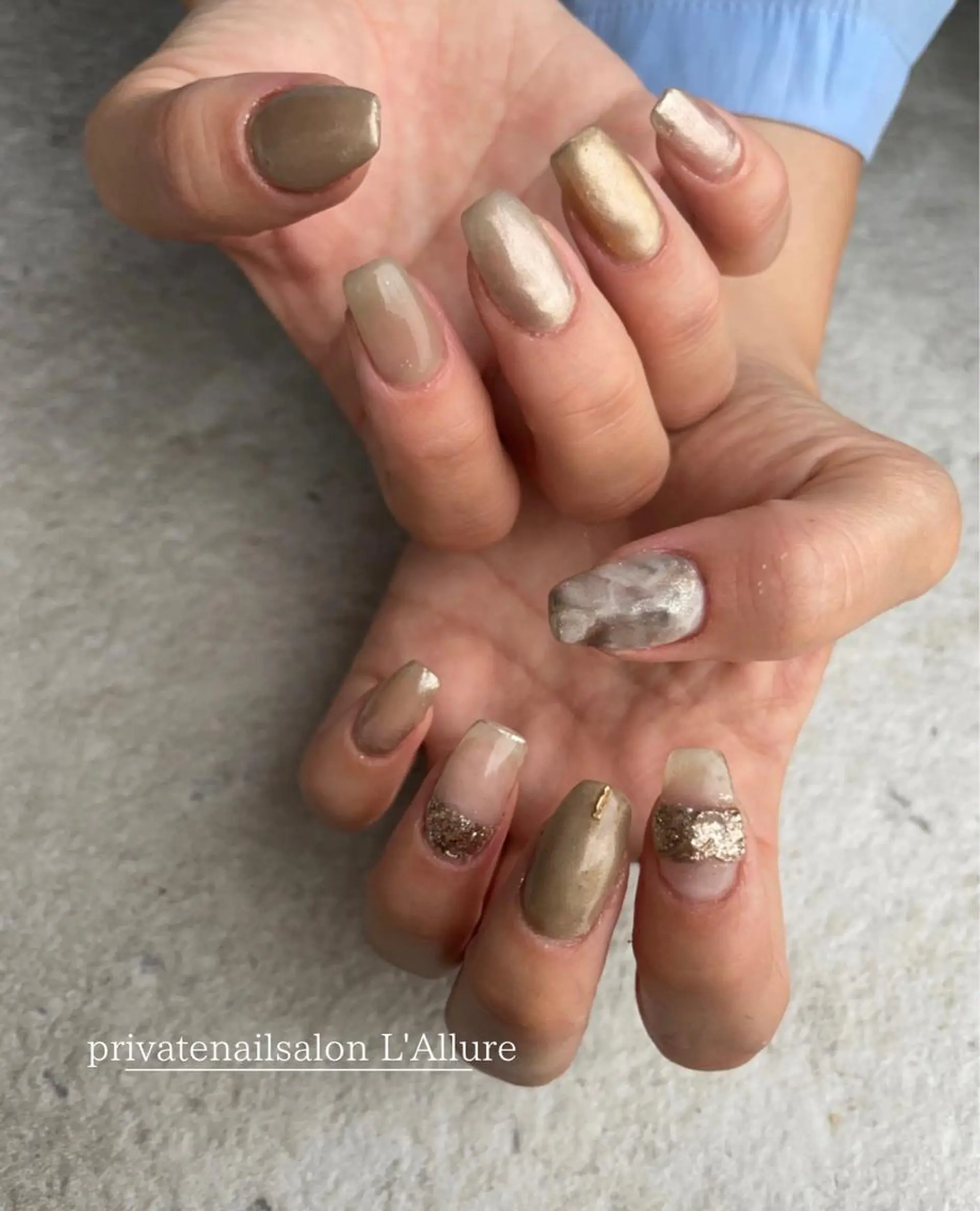 ネイル ハンドネイル nailsalon -L'Allure-のネイルデザイン