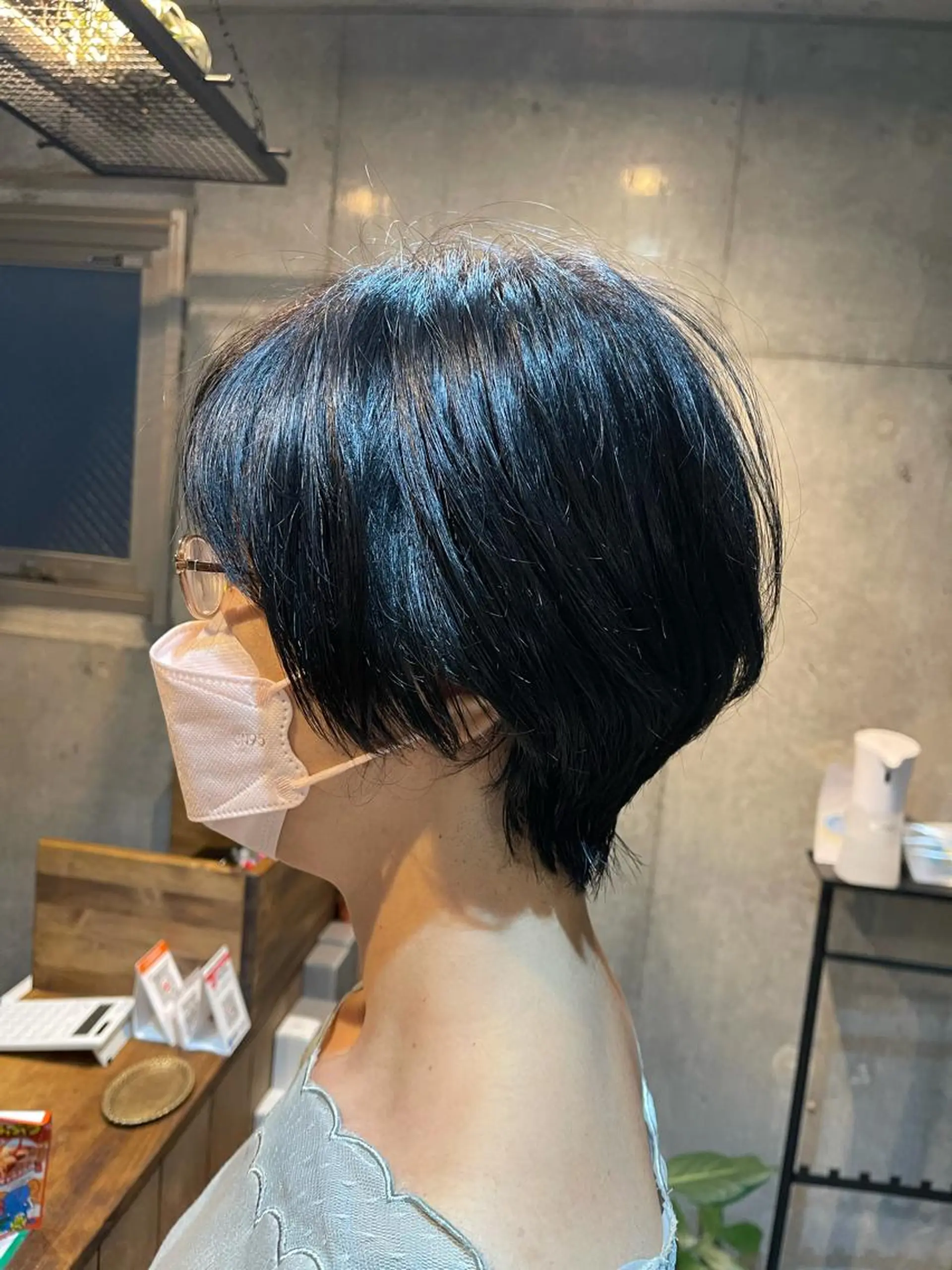 ショート ボブ/インナーカラー ショート/佐野祥子のヘアスタイル