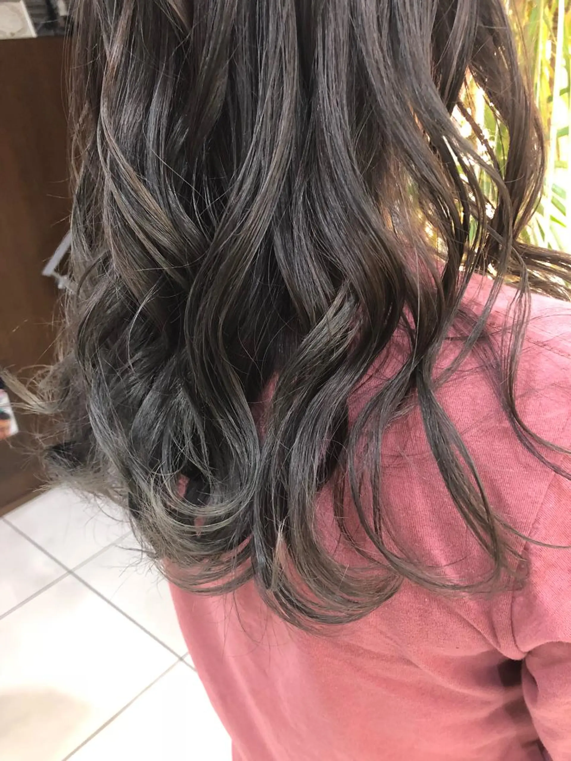 ロング カラー 透明感カラー グレージュ カット ヘアカラー トリートメント 髪質改善/美髪矯 正ヤマモトハルキのヘアスタイル