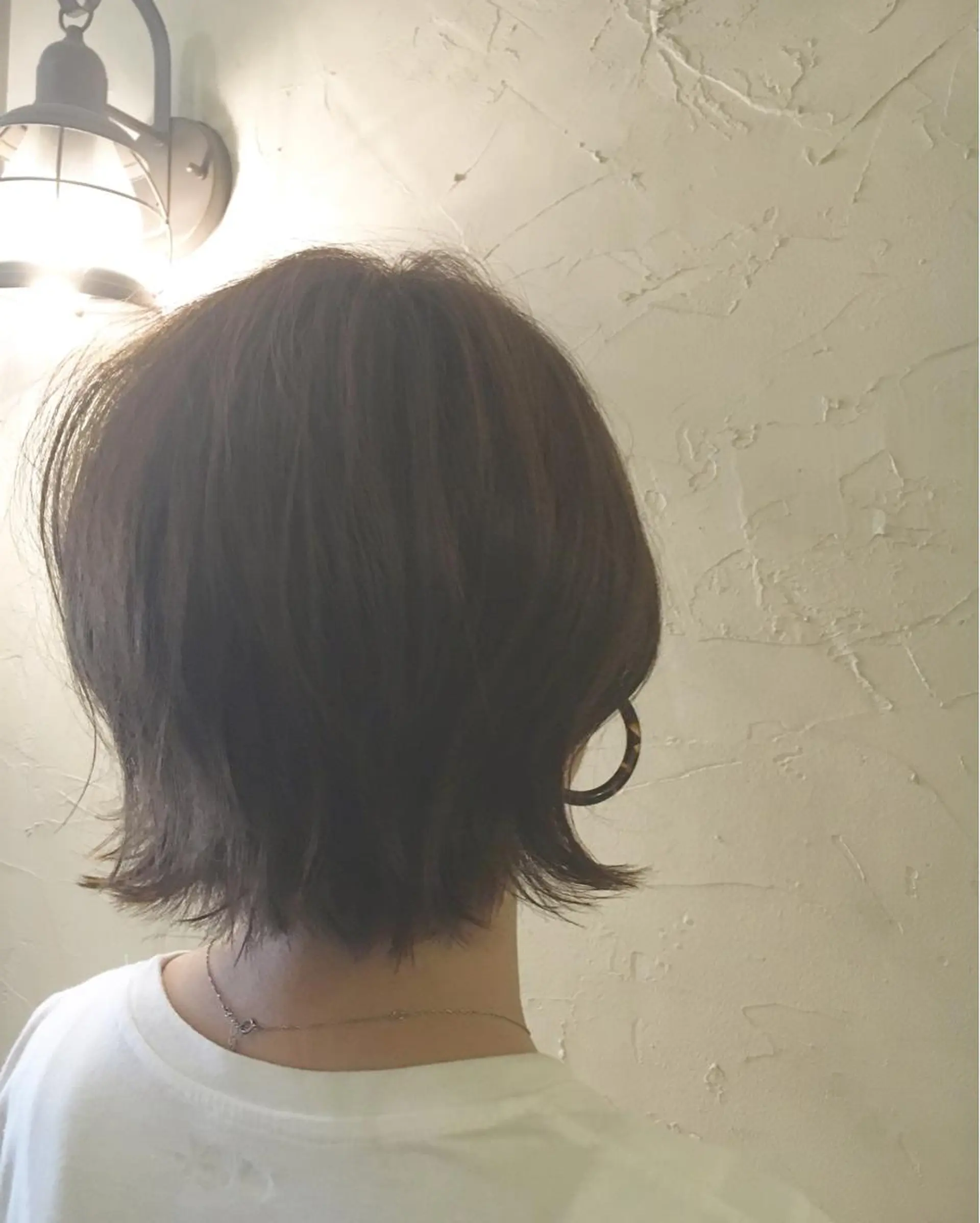 ショート ミディアム セミロング カラー LoRE hair 四条河原町　西尾友里のヘアスタイル