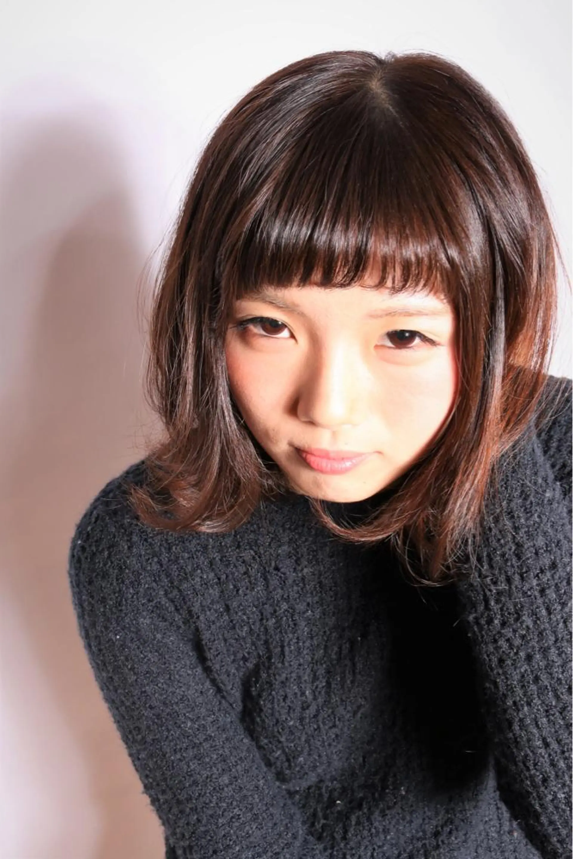 ショート ミディアム カラー パーマ 小島 脩のヘアスタイル