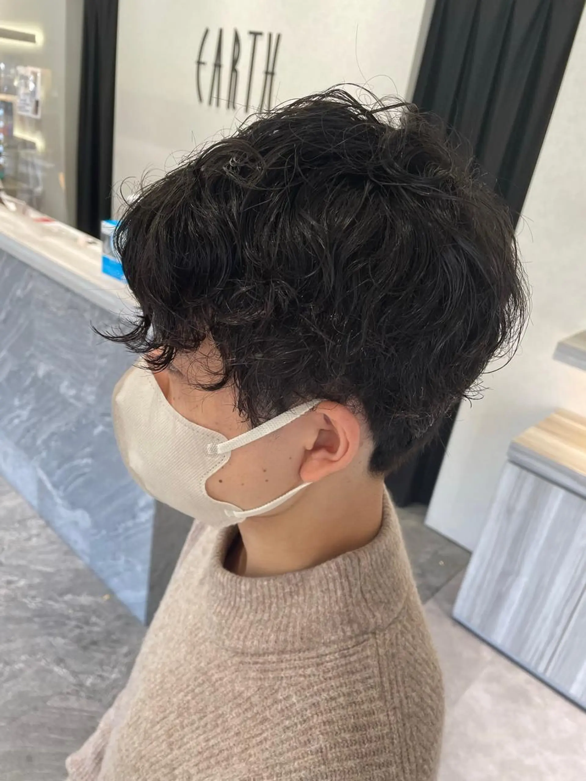 パーマ メンズ karin/インナー カラー/北名古屋市のヘアスタイル