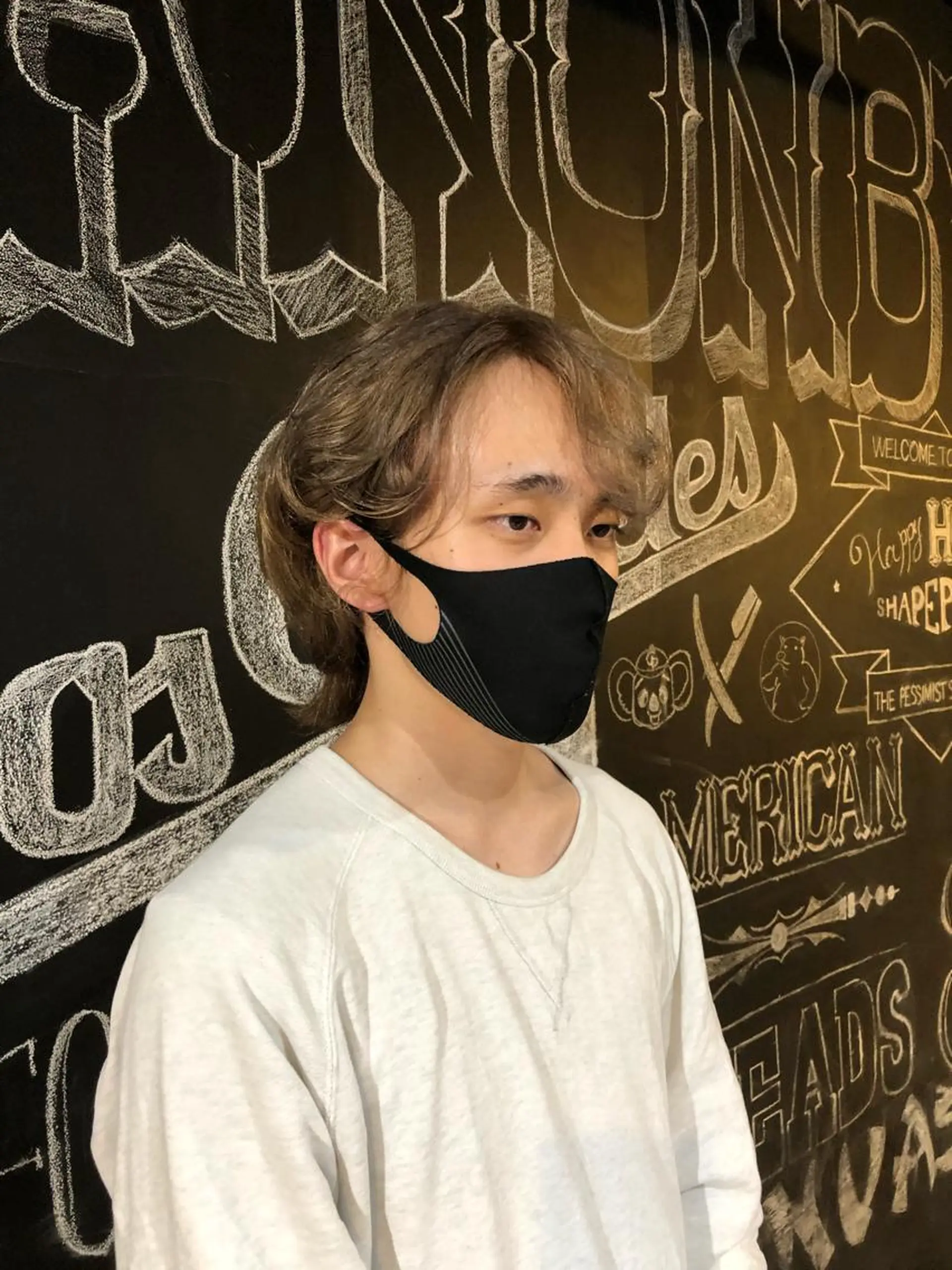 メンズ メンズブリーチ the OSCAR所属・韓国ヘアスタイリスト Harukaのヘアスタイル