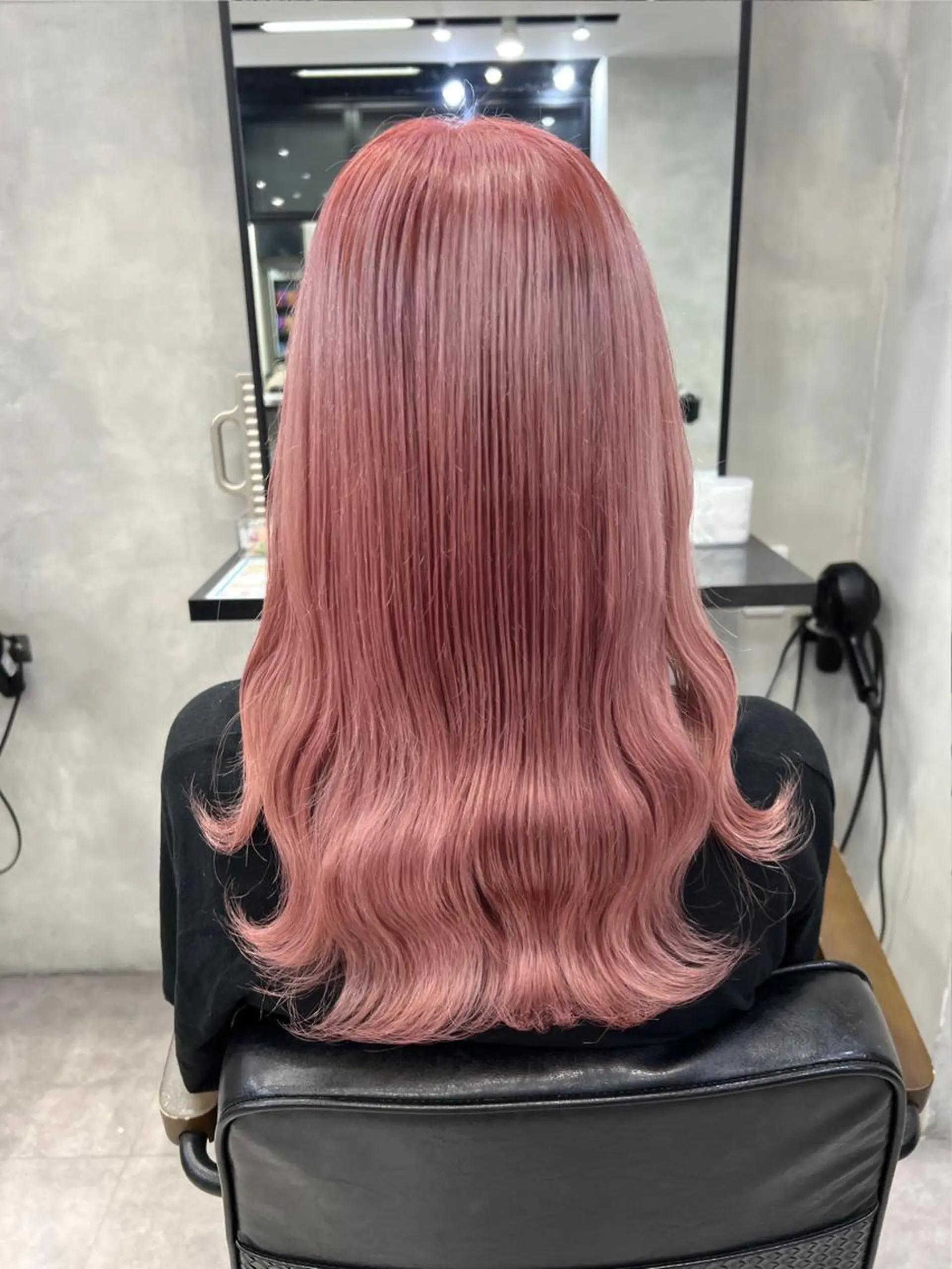 セミロング カラー ヘアアレンジ シールエクステ アッシュ バレイヤージュ ベージュカラー 黒髪 ar+ ❤︎ maiのヘアスタイル