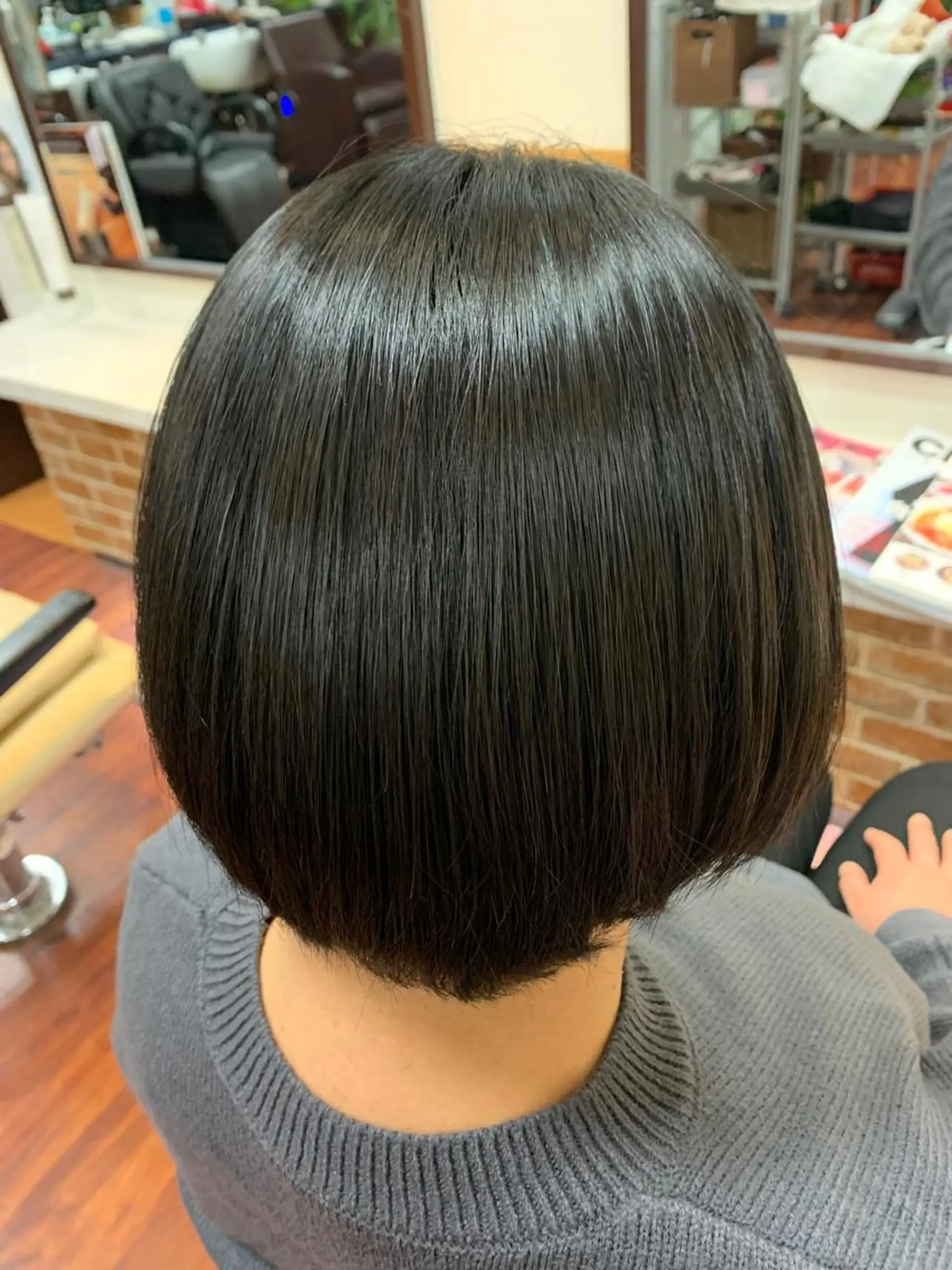 ショート カット 縮毛矯正 Hair design  Lien (ヘアーデザイン　リアン)所属・藤川 翔のヘアスタイル