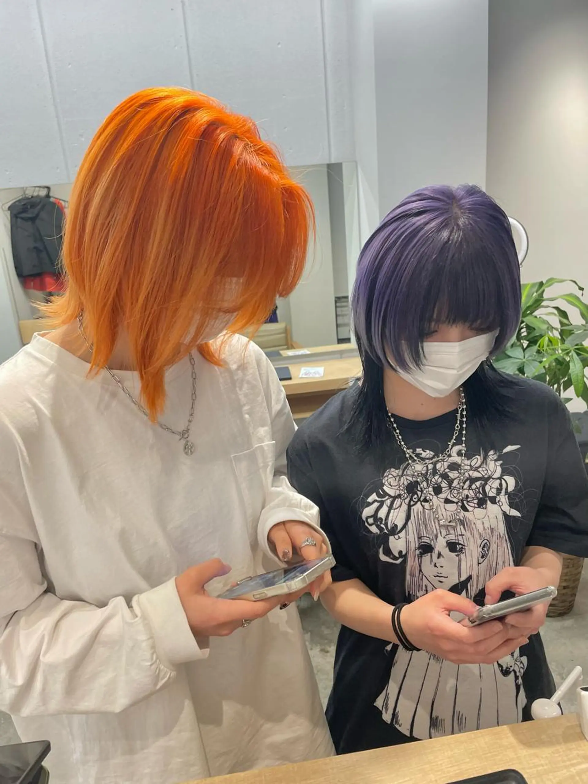 カット ヘアカラー SAEKI【ior 】北千住店ブリーチのヘアスタイル