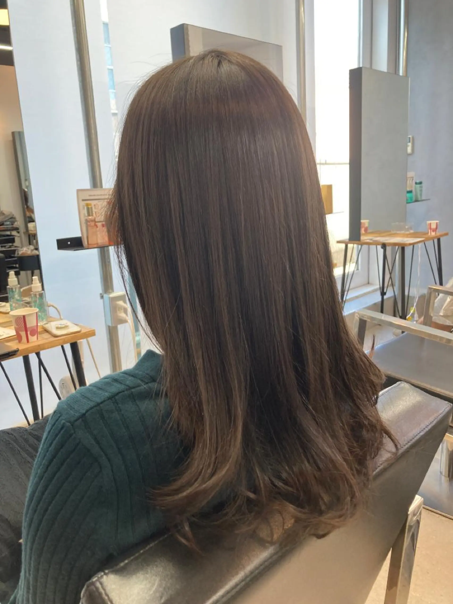 セミロング カット ヘアカラー トリートメント エリア1位⭐️ けんとのヘアスタイル