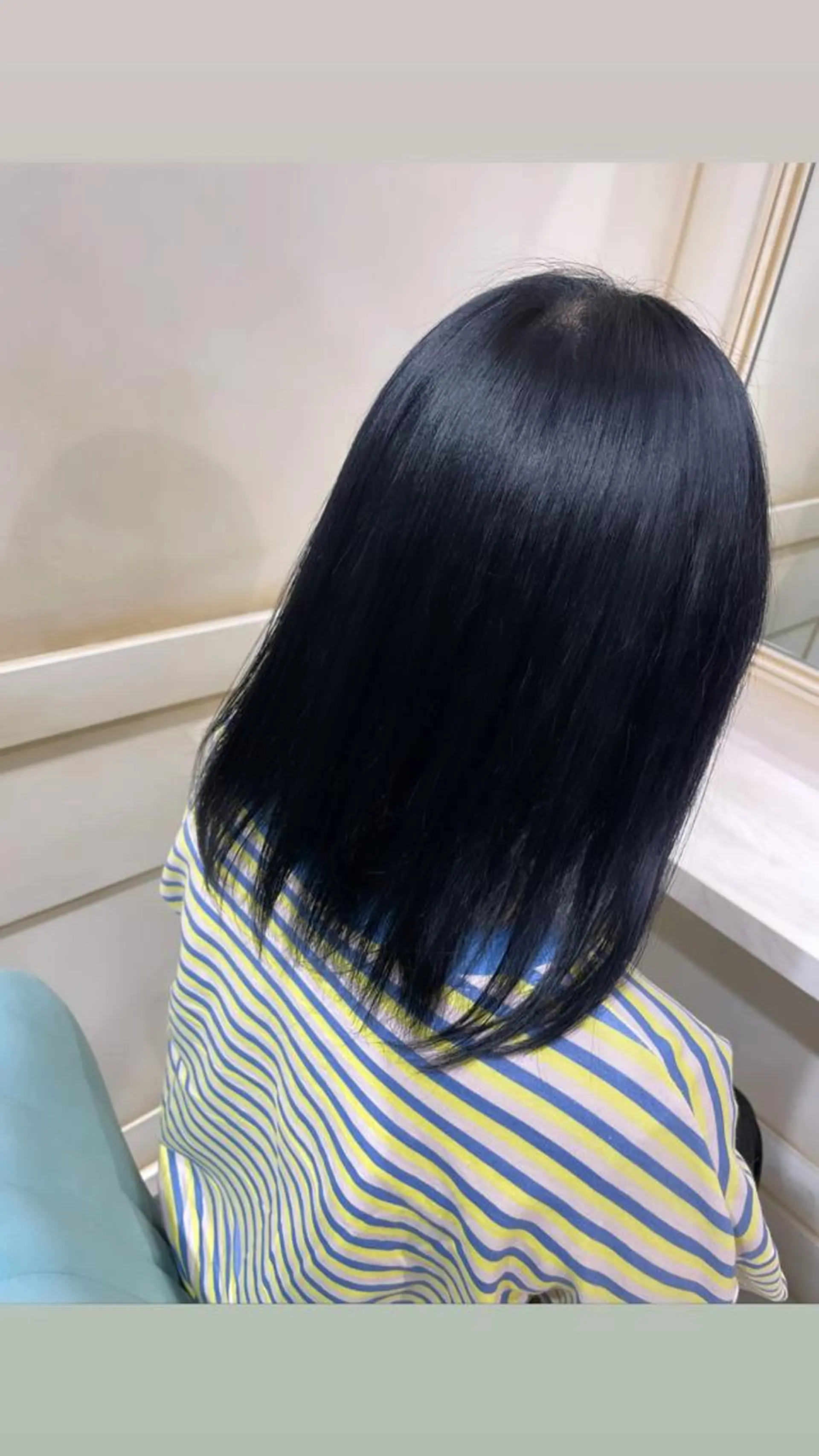 セミロング カラー ブルーカラー 韓国風ヘア 🌷ピンク/韓国風 暖色カラー ゆい🌷のヘアスタイル