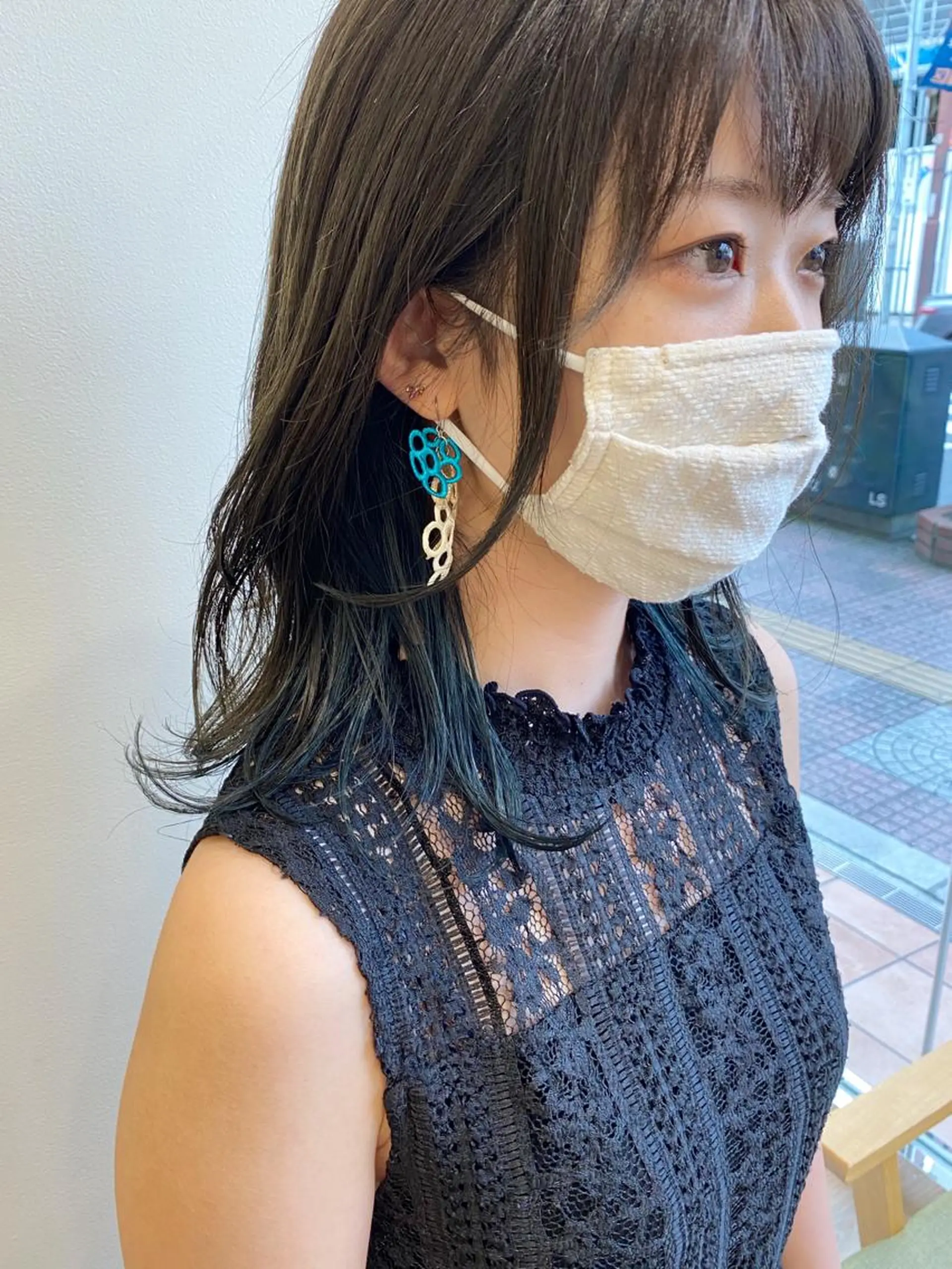 ミディアム カラー ayaka #パーマ#アレンジのヘアスタイル