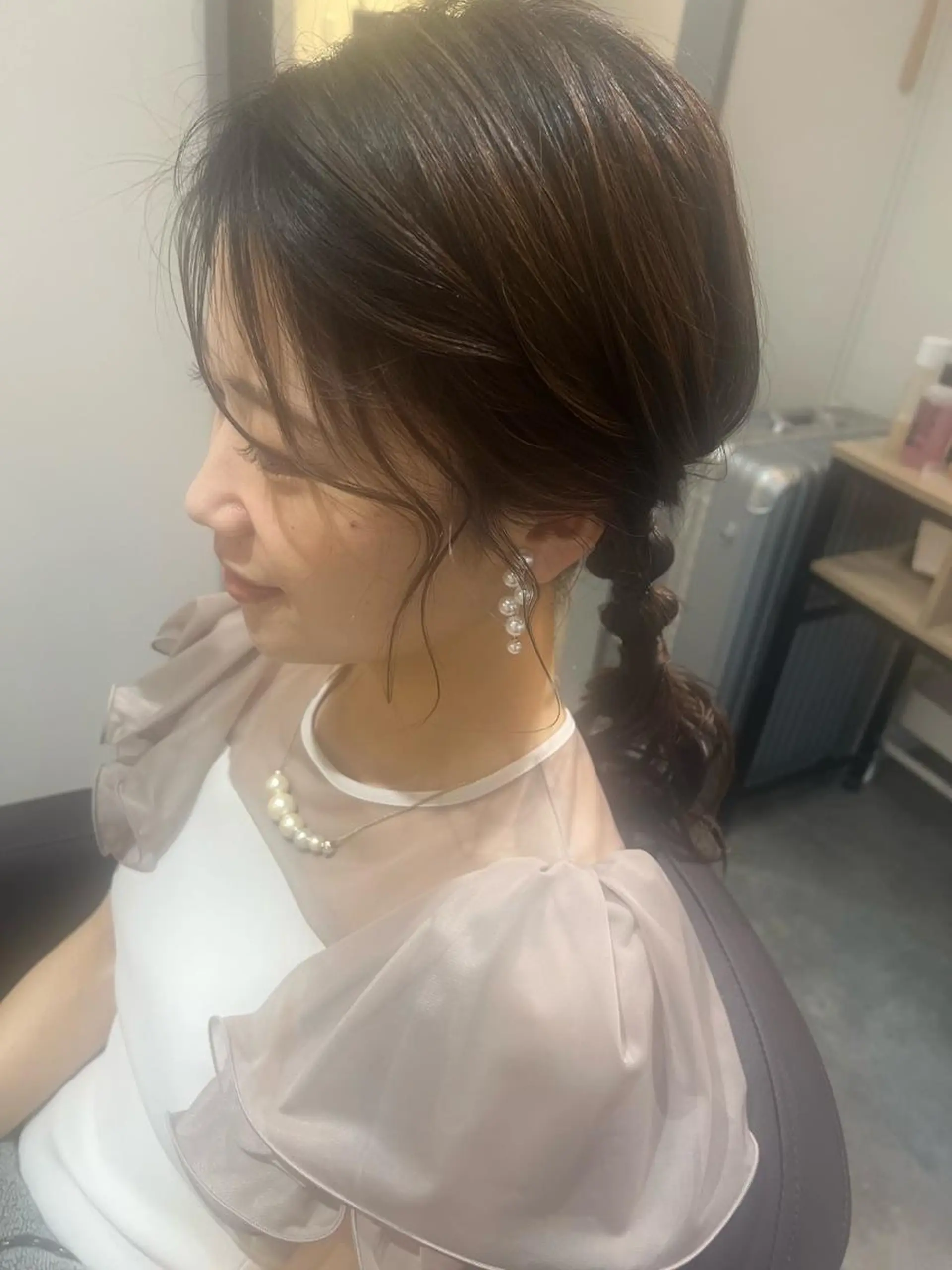 ヘアアレンジ ネイル ヘアセット ヘアメイクネイリスト 💄💅hidemiのヘアスタイル