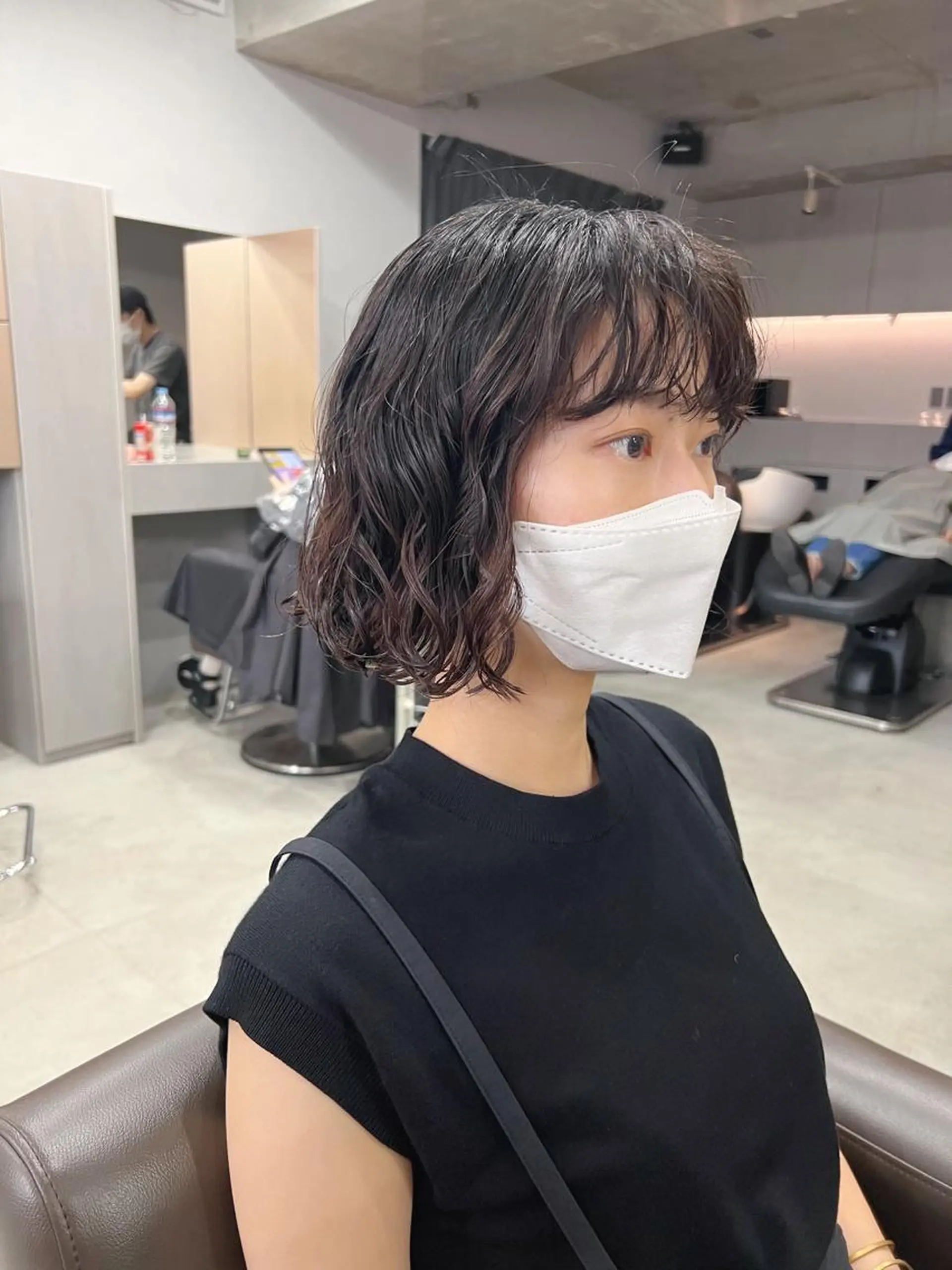 パーマ ボブパーマコテ巻き風 パーマNo1深江秀平のヘアスタイル