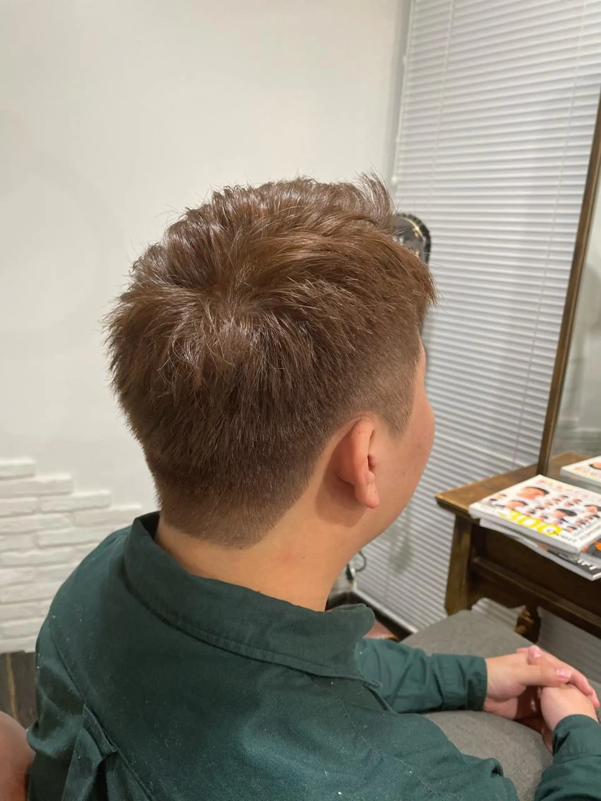 カラー メンズ 齋藤 拓麻のヘアスタイル