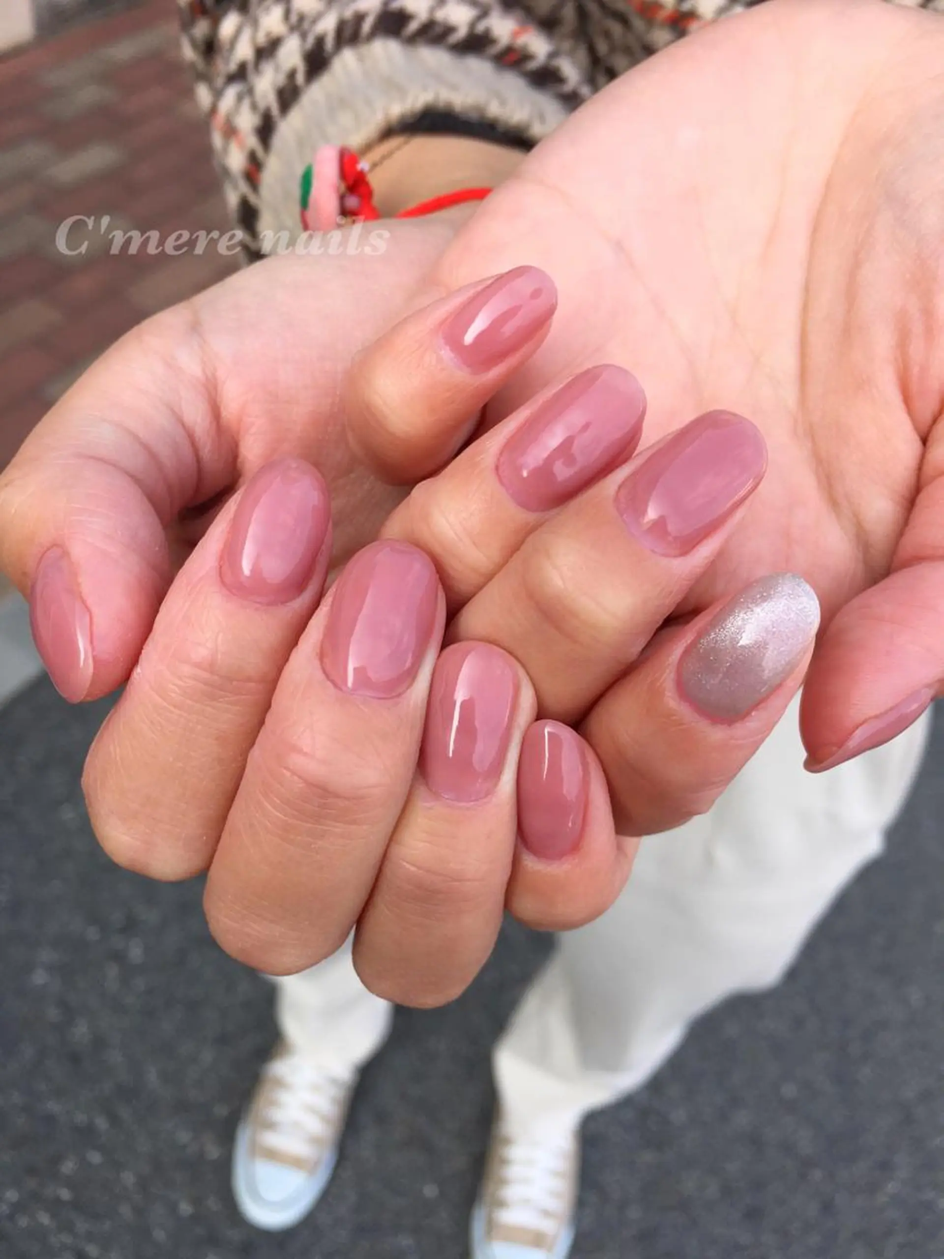 ネイル マグネットネイル ハンドネイル C'mere nailsのネイルデザイン