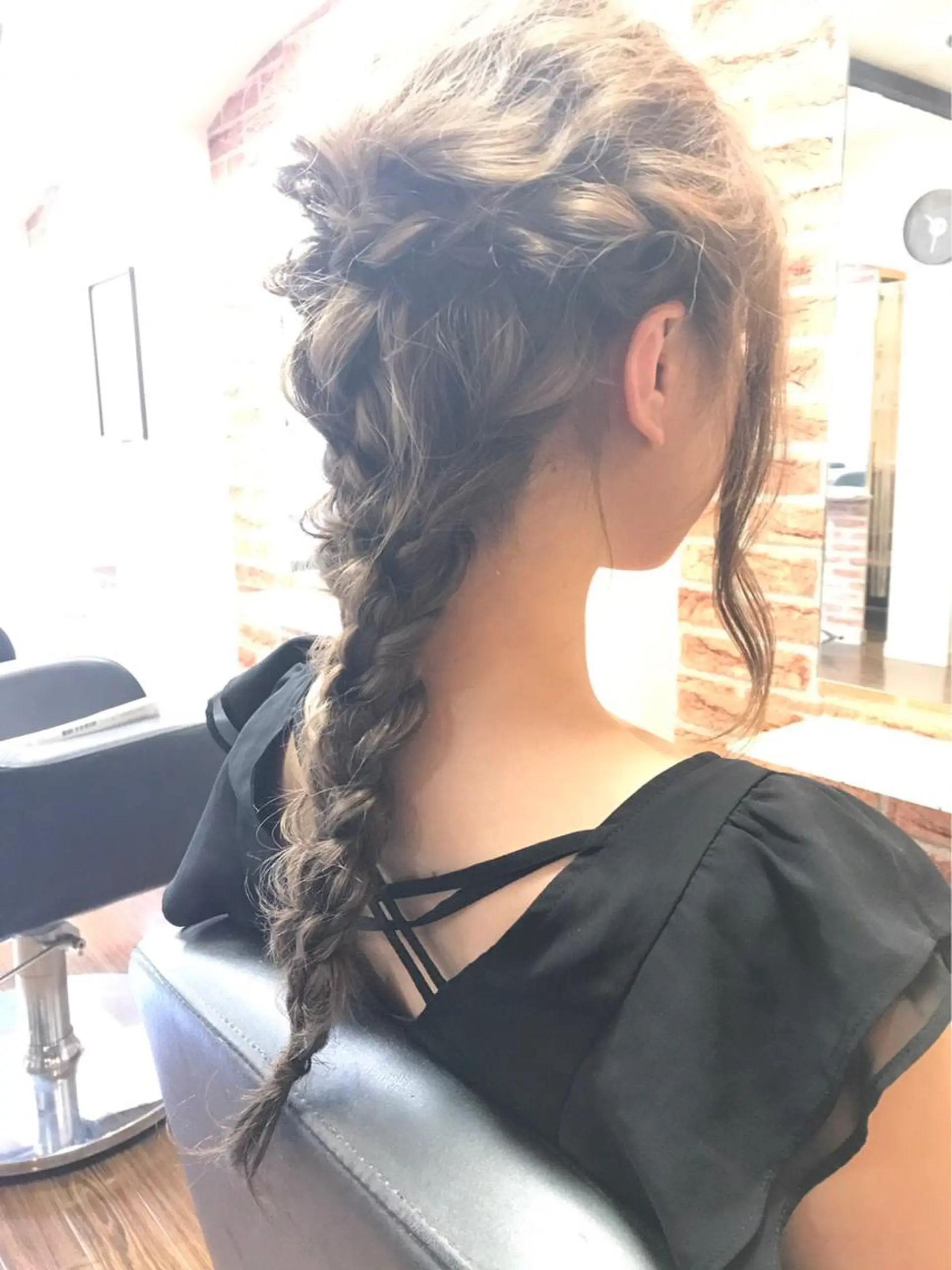 ロング 家田 竜のヘアスタイル