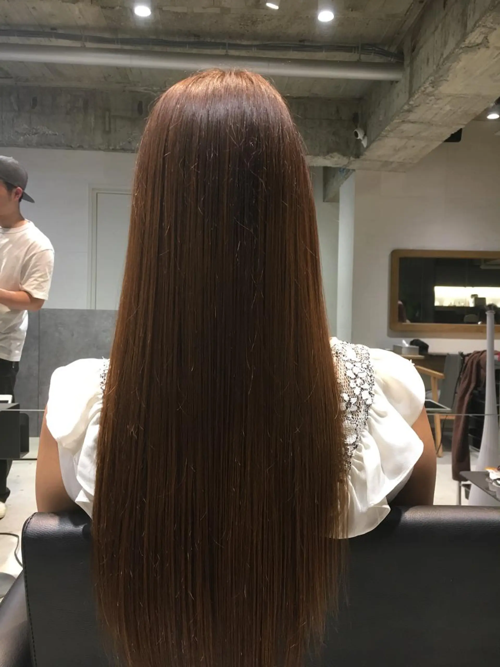 ロング カラー パーマ カット 縮毛矯正 髪質改善ULTOWA ✨松井 美幸のヘアスタイル