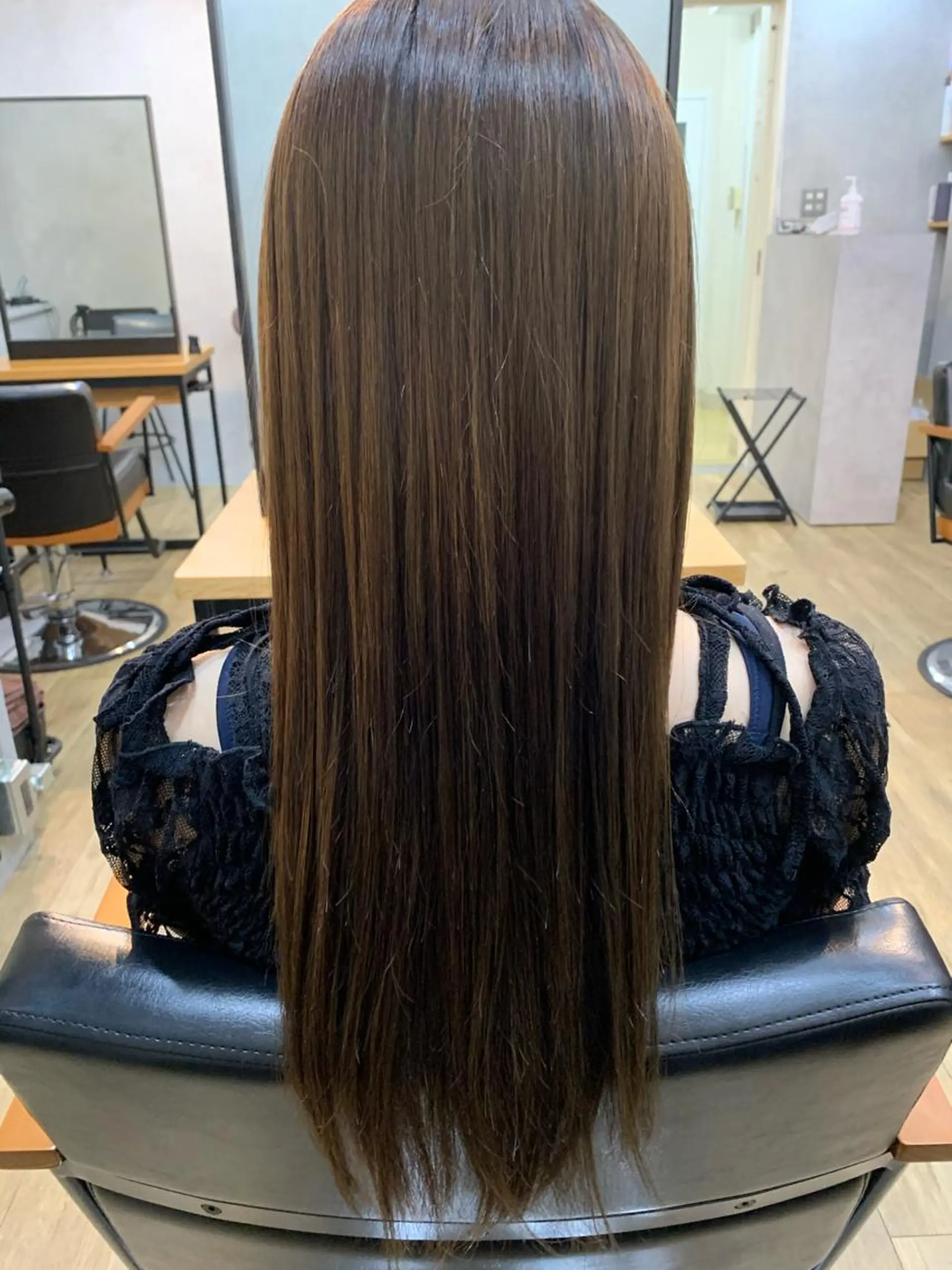 セミロング カラー パーマ ヘアアレンジ メンズ キッズ ネイル マツエク・マツパ ストレートパーマ 宗近 拓磨のヘアスタイル