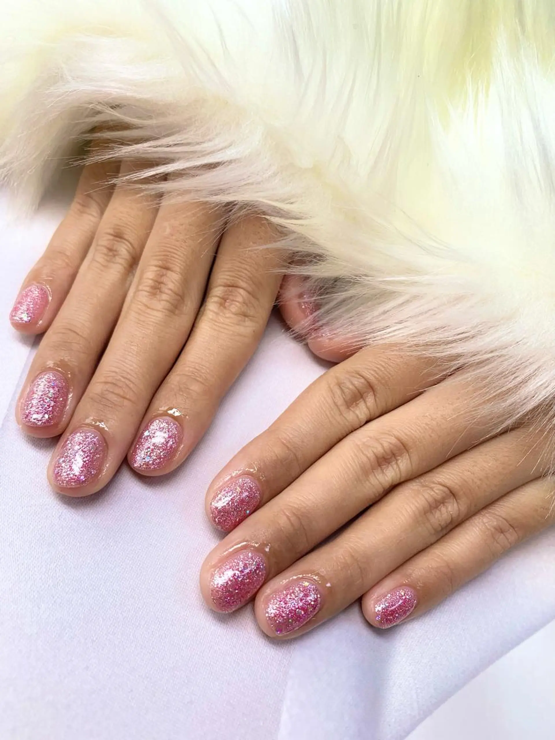 ネイル 桜ネイル ワンカラーネイル ハンドネイル 痩身/脱毛/ネイル HARUKAのエステ・リラクイメージ