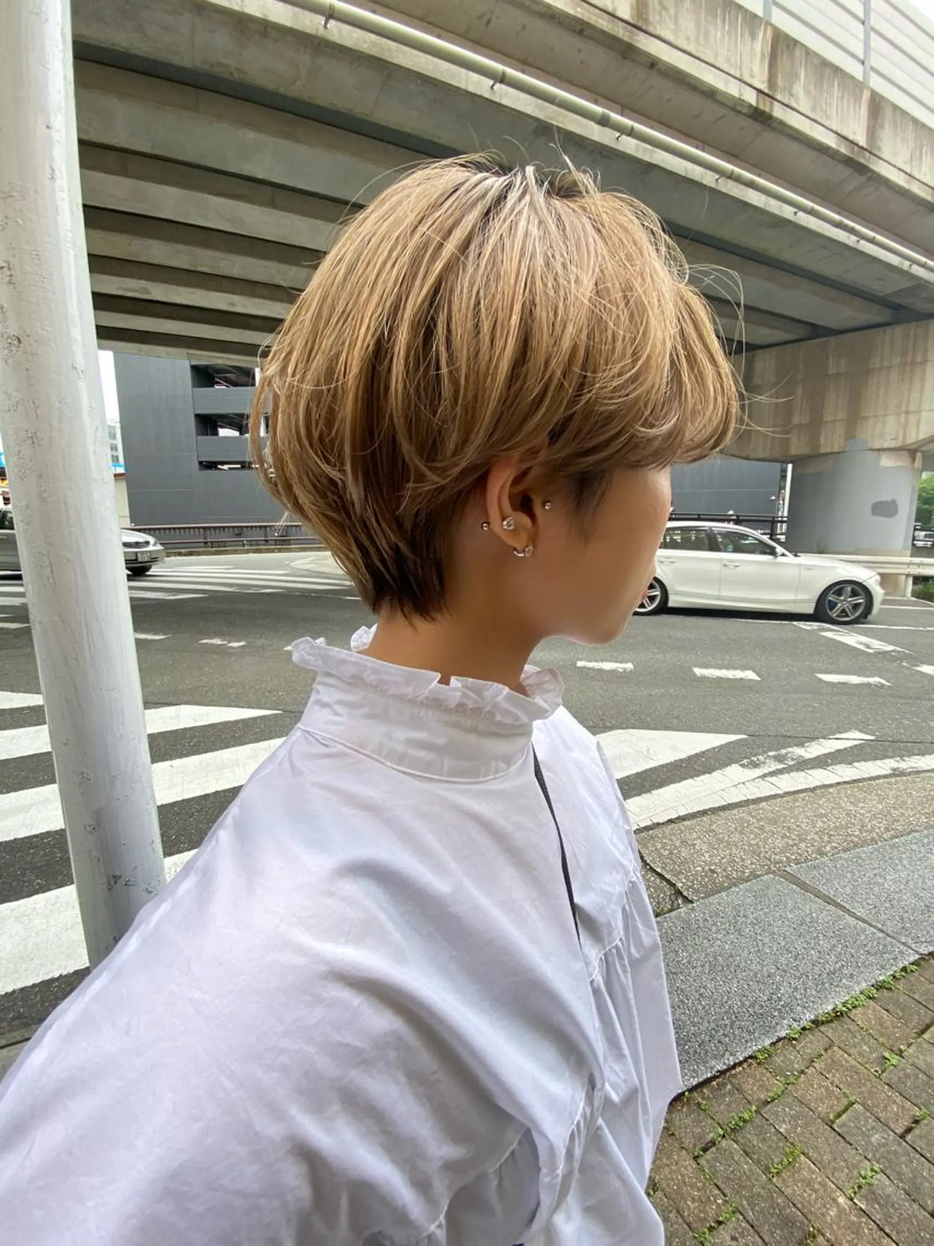 ショート ショートヘア カット ヘアカラー トリートメント Musiiik hairのヘアスタイル