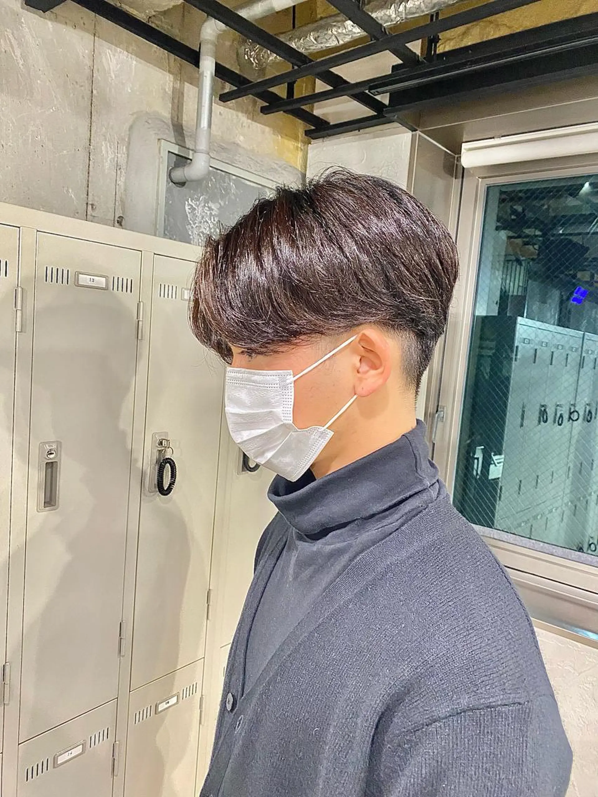 ショート パーマ メンズ 🟦ニュアンス/メン ズパーマ横浜🟦のヘアスタイル