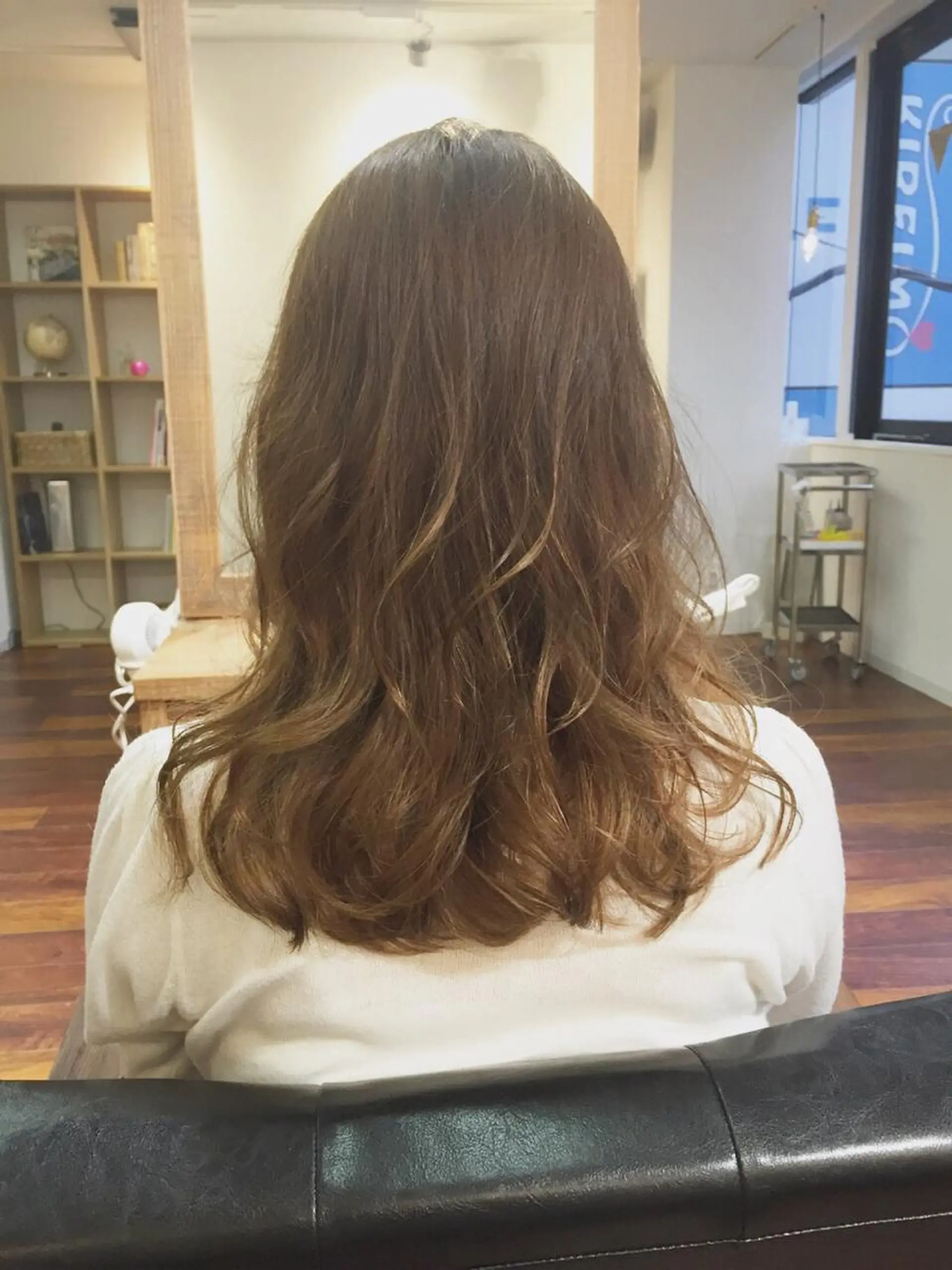 セミロング カラー ベージュカラー 小木曽智美 /ボブ/ショートのヘアスタイル