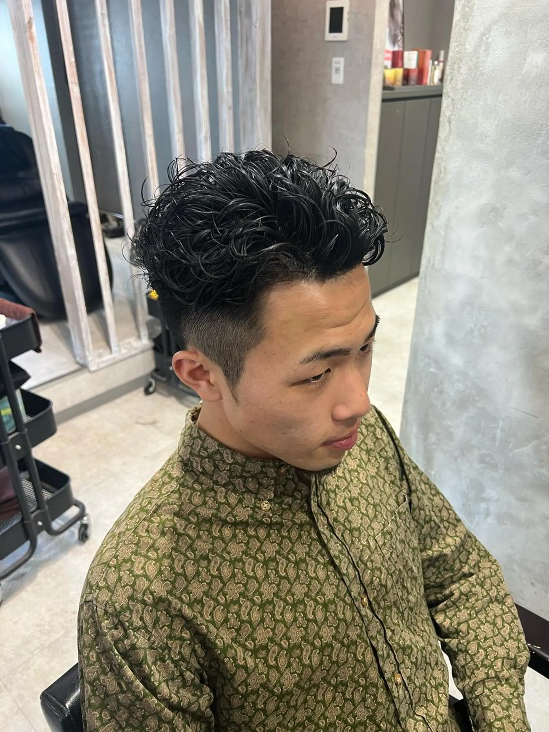 ショート カット パーマ ヘッドスパ パーマ特化美容師 佐藤壮流のヘアスタイル