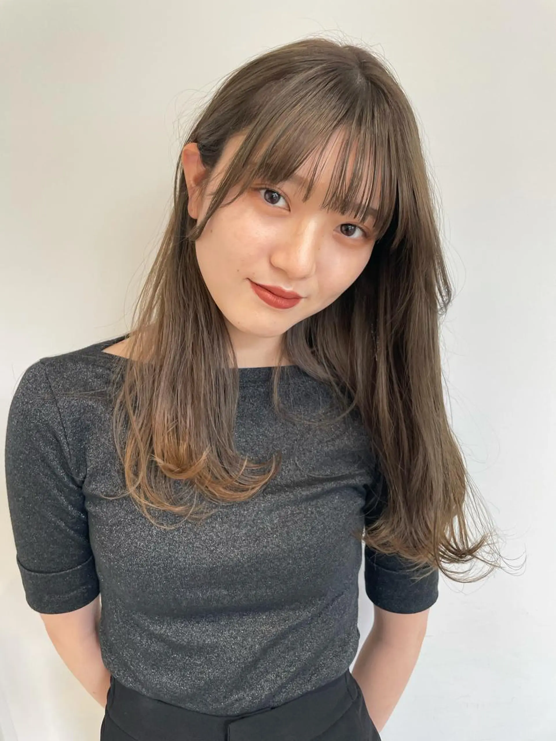 ロング カラー Ata.所属・kubo nozomiのヘアスタイル