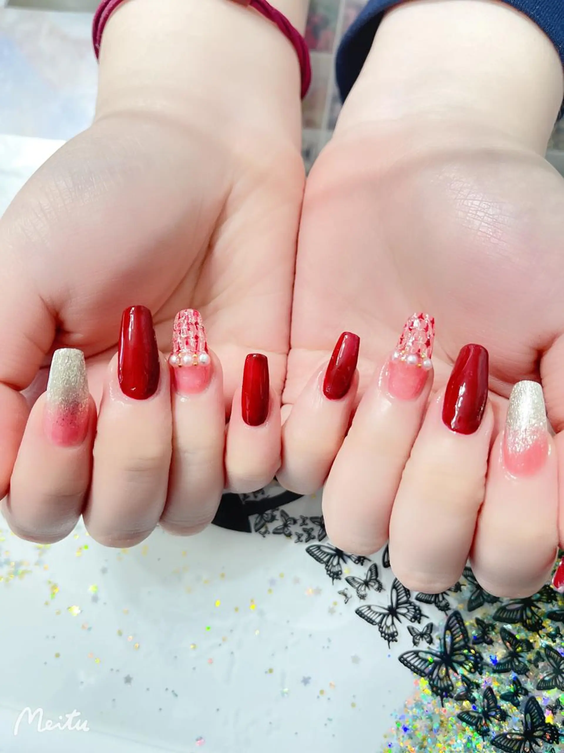 ネイル ハンドネイル 菲菲ネイルサロン所属・FF フィフィネイルサロンのネイルデザイン