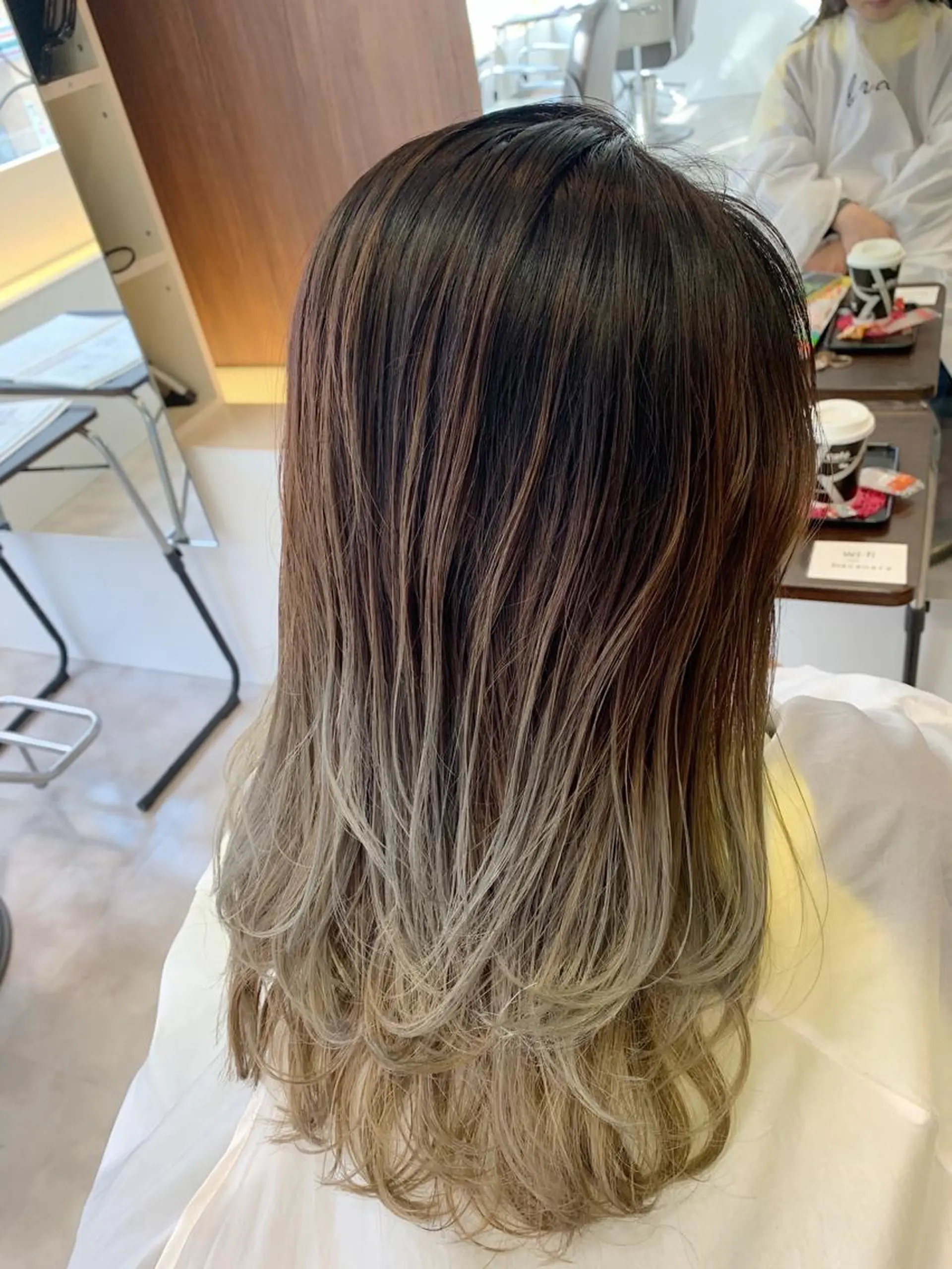 ロング メンズパーマ/難波/ 心斎橋　室園亮佑のヘアスタイル