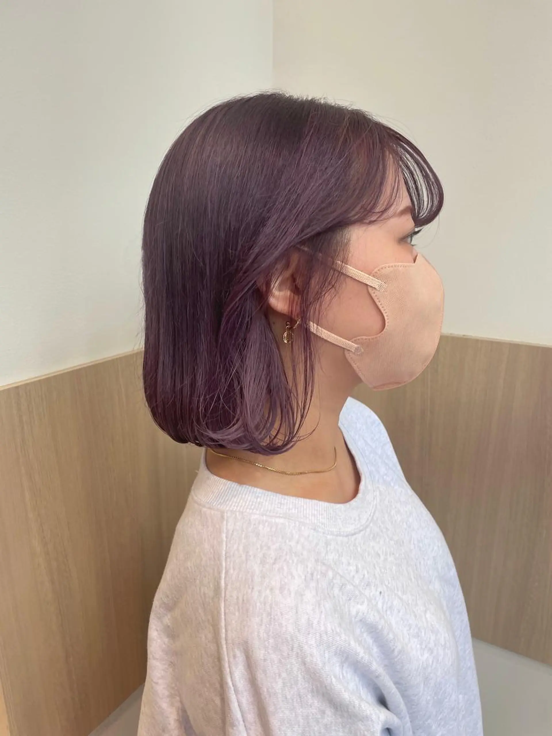 ミディアム 💗モデルカット 募集中のヘアスタイル