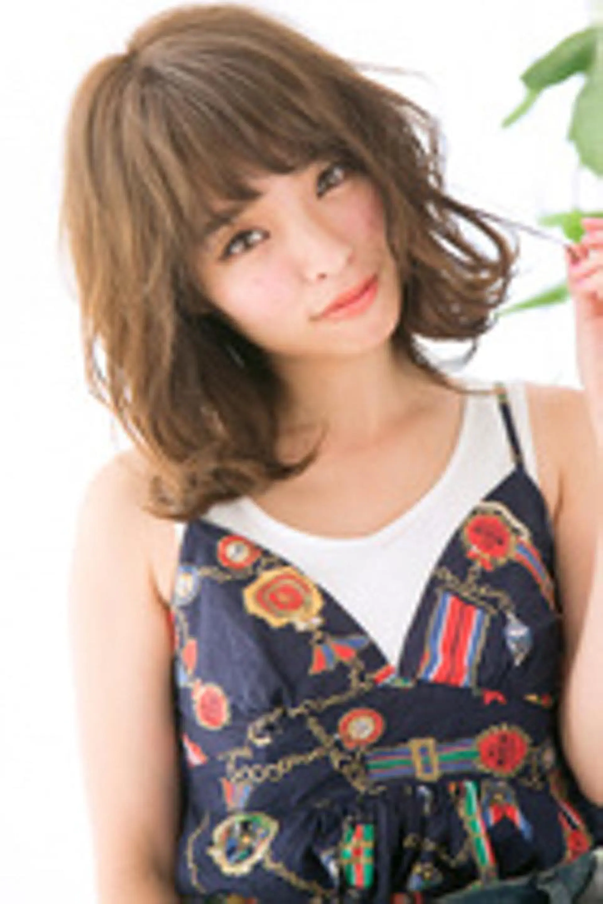 セミロング セミロングパーマ アッシュ ボブ 顔まわりレイヤー レイヤーカット 【公式】amble luxe池袋東口🩷のヘアスタイル