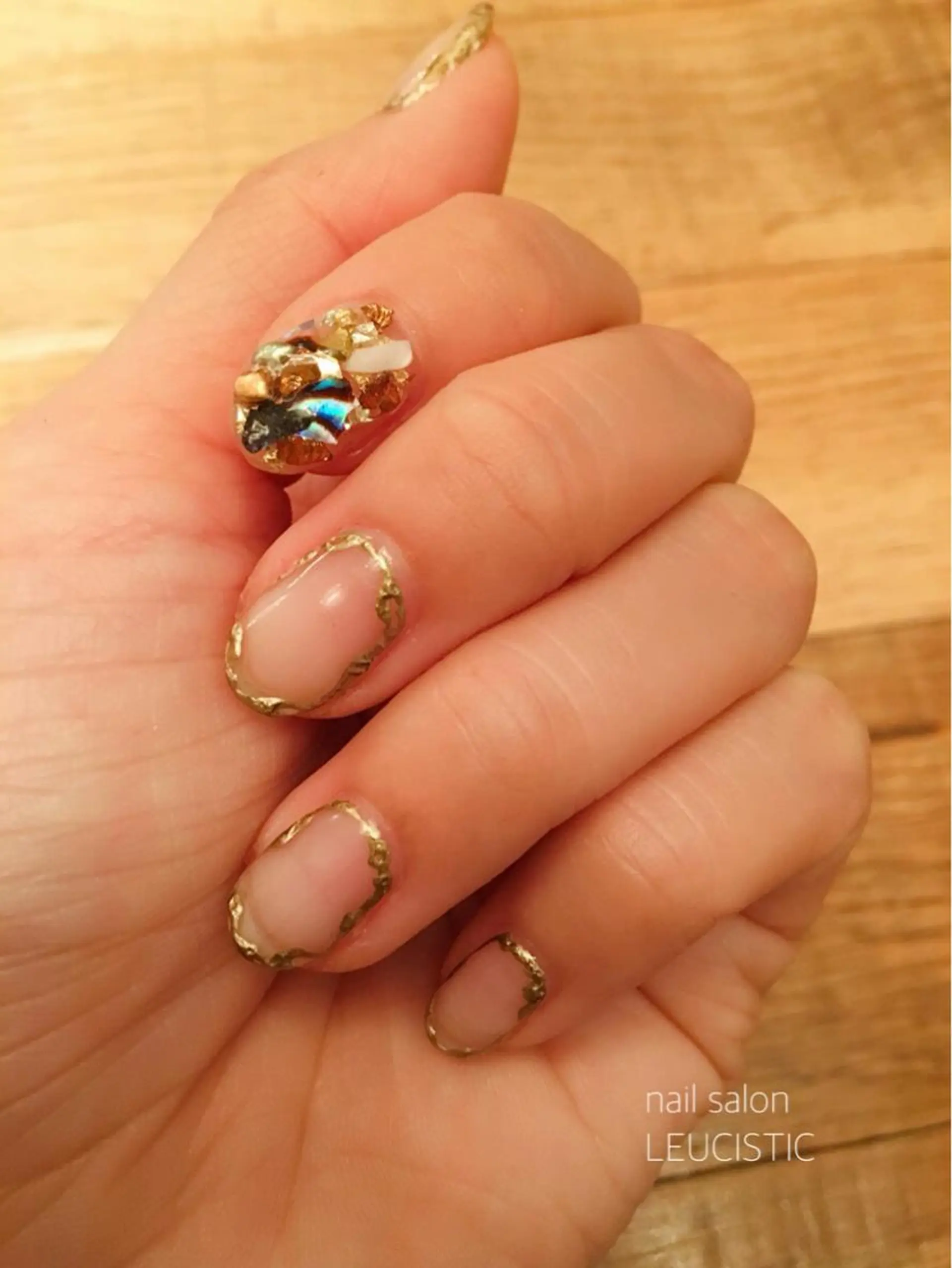 ネイル キラキラネイル 美時雨・bishigure所属・美時雨 bishigureのエステ・リラクイメージ