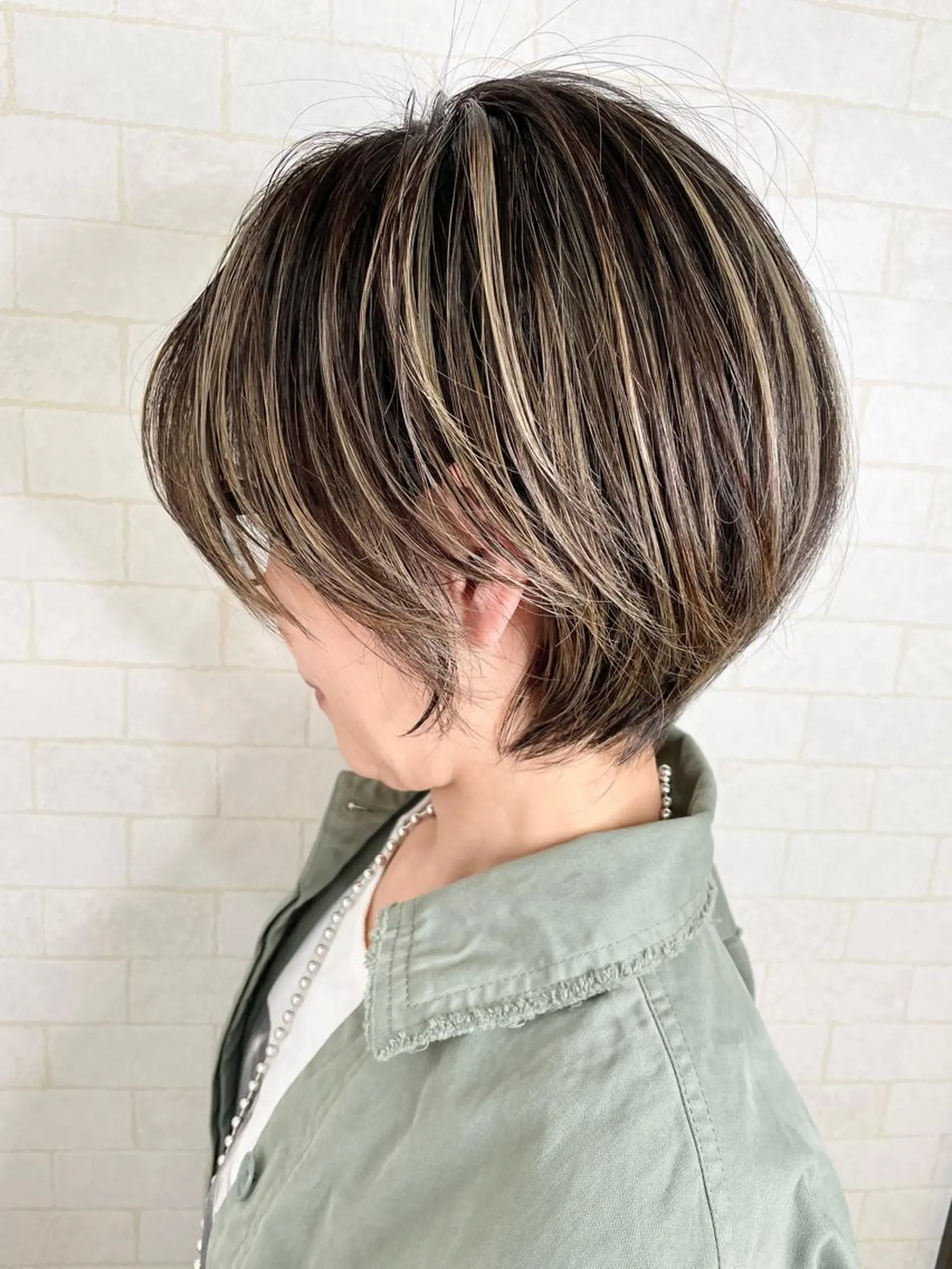 ショート カラー 神野 雅樹のヘアスタイル