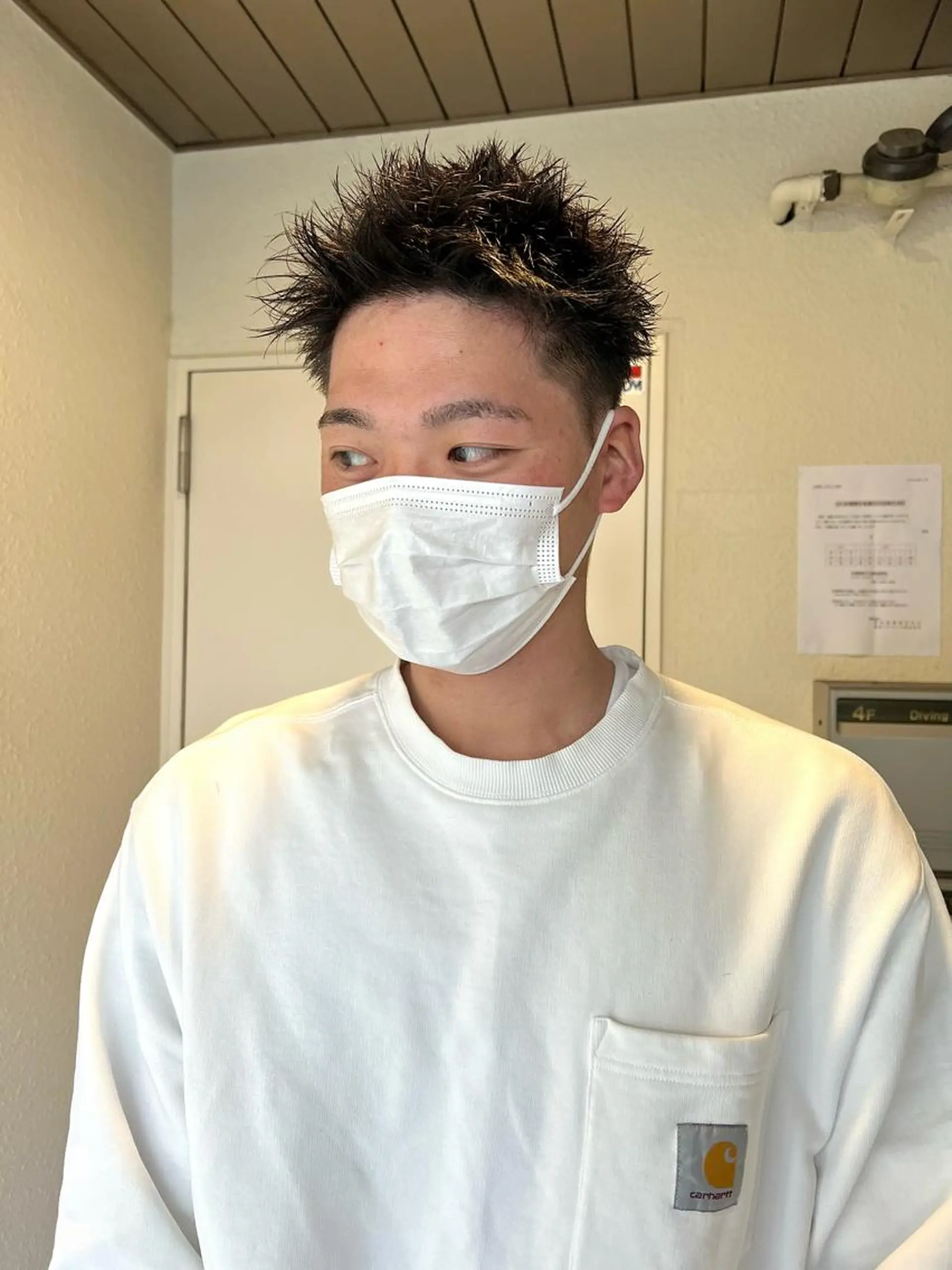 ショート ベリーショート ボブ ショートヘア レイヤーカット/ 透明感カラー レイのヘアスタイル