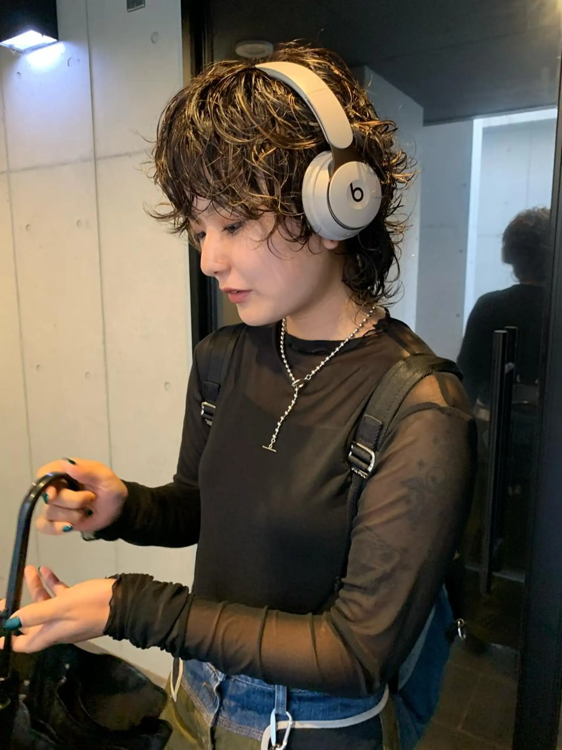 ショート カラー パーマ カット パーマ 《ウルフ/レイヤー/ 似合わせ》山本祐輔のヘアスタイル