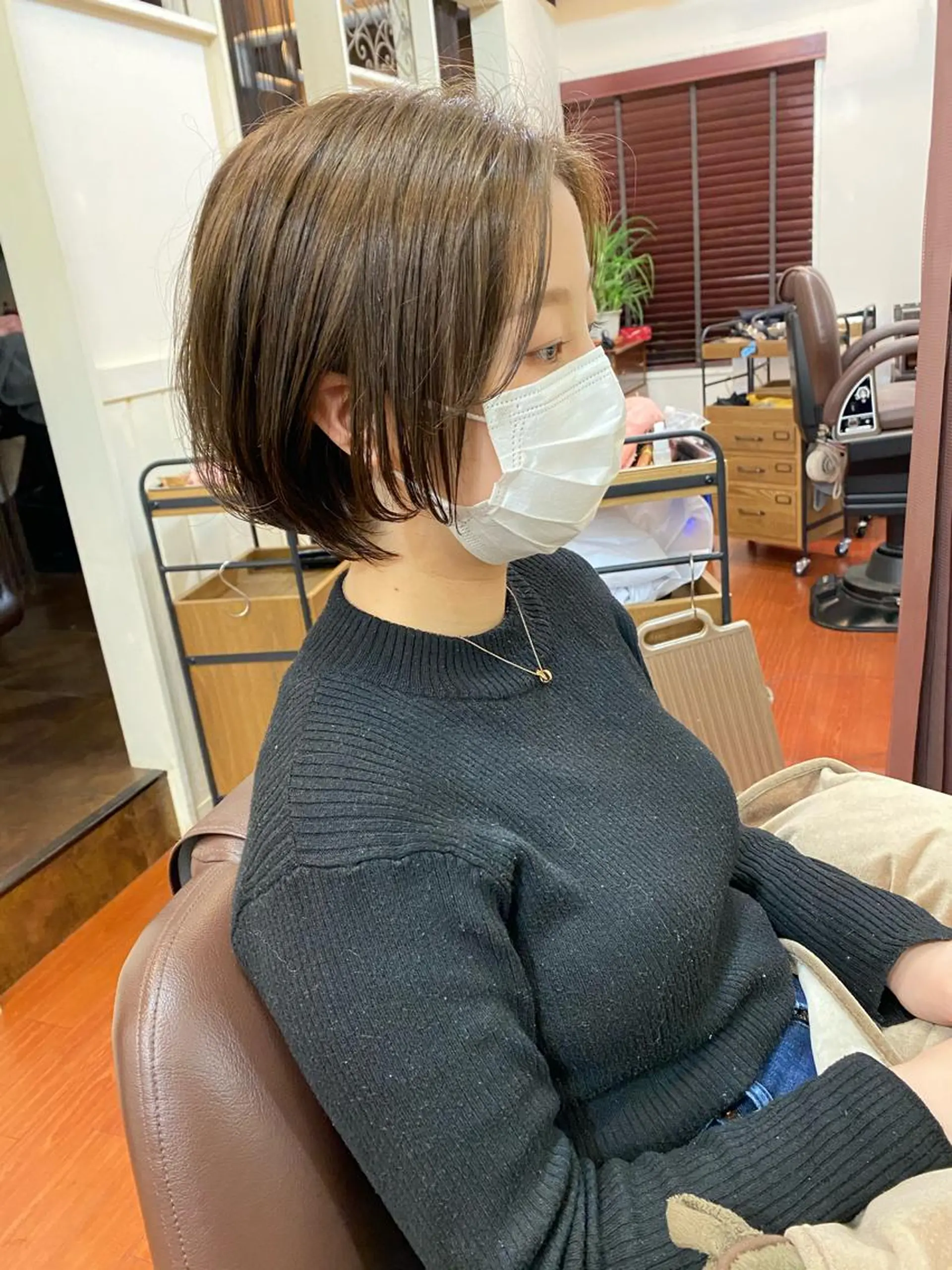 ショート カラー ボブ ヨシダ トオルのヘアスタイル