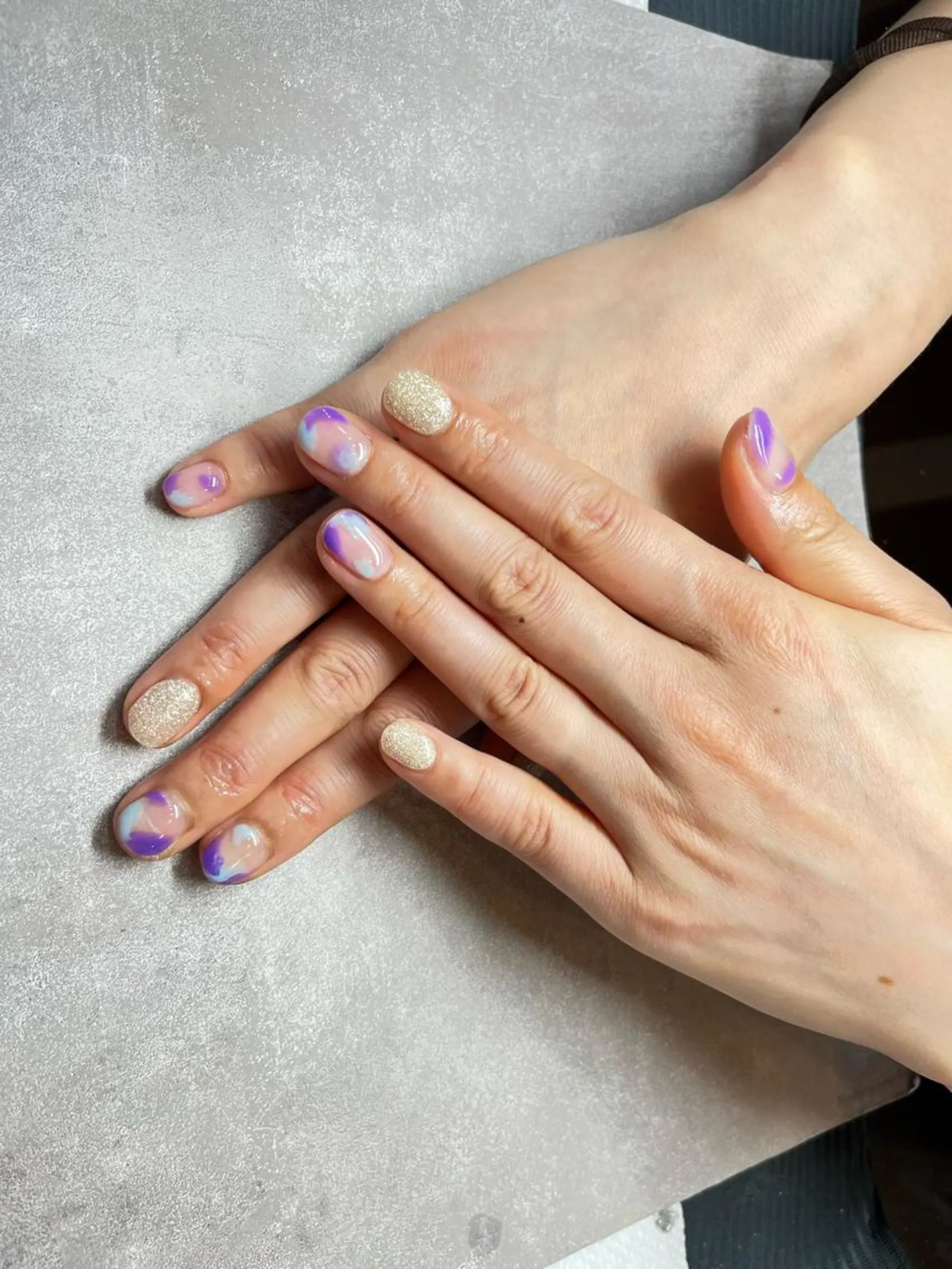 ネイル ニュアンスネイル AngelCoco Tabataのネイルデザイン