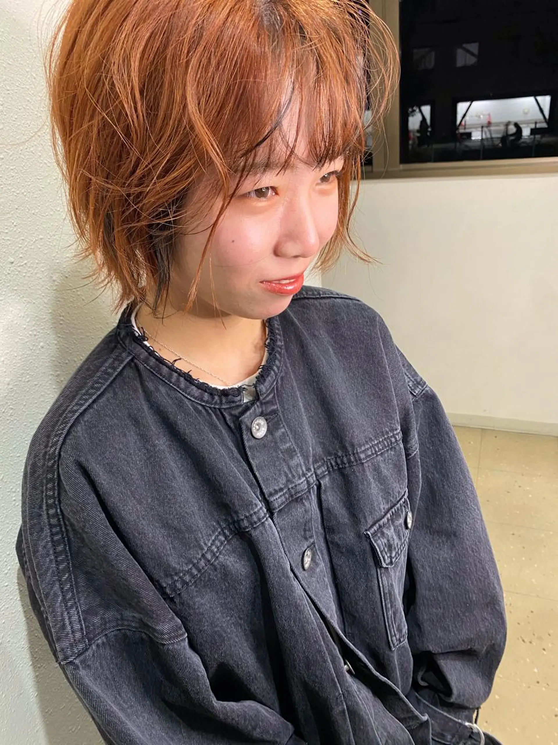 ミディアム カット ヘアカラー トリートメント 韓国 / 中国ヘア 🦋Noniのヘアスタイル