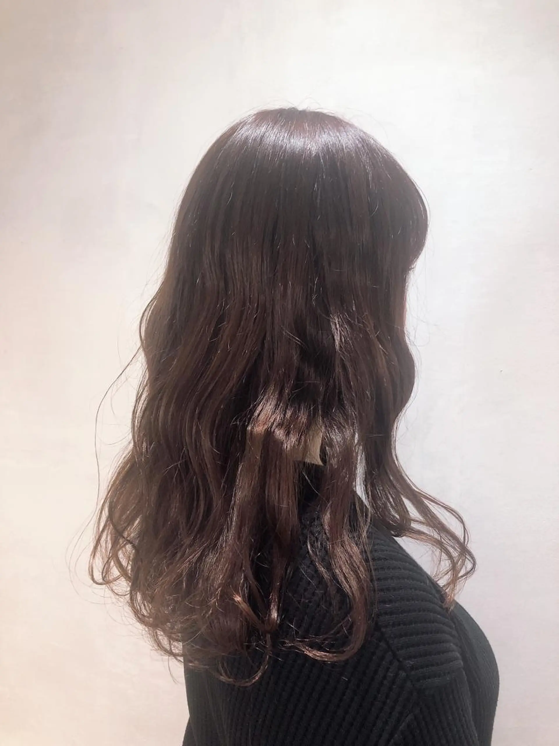 ロング ピンクブラウン Strawberry所属・原田 志保のヘアスタイル