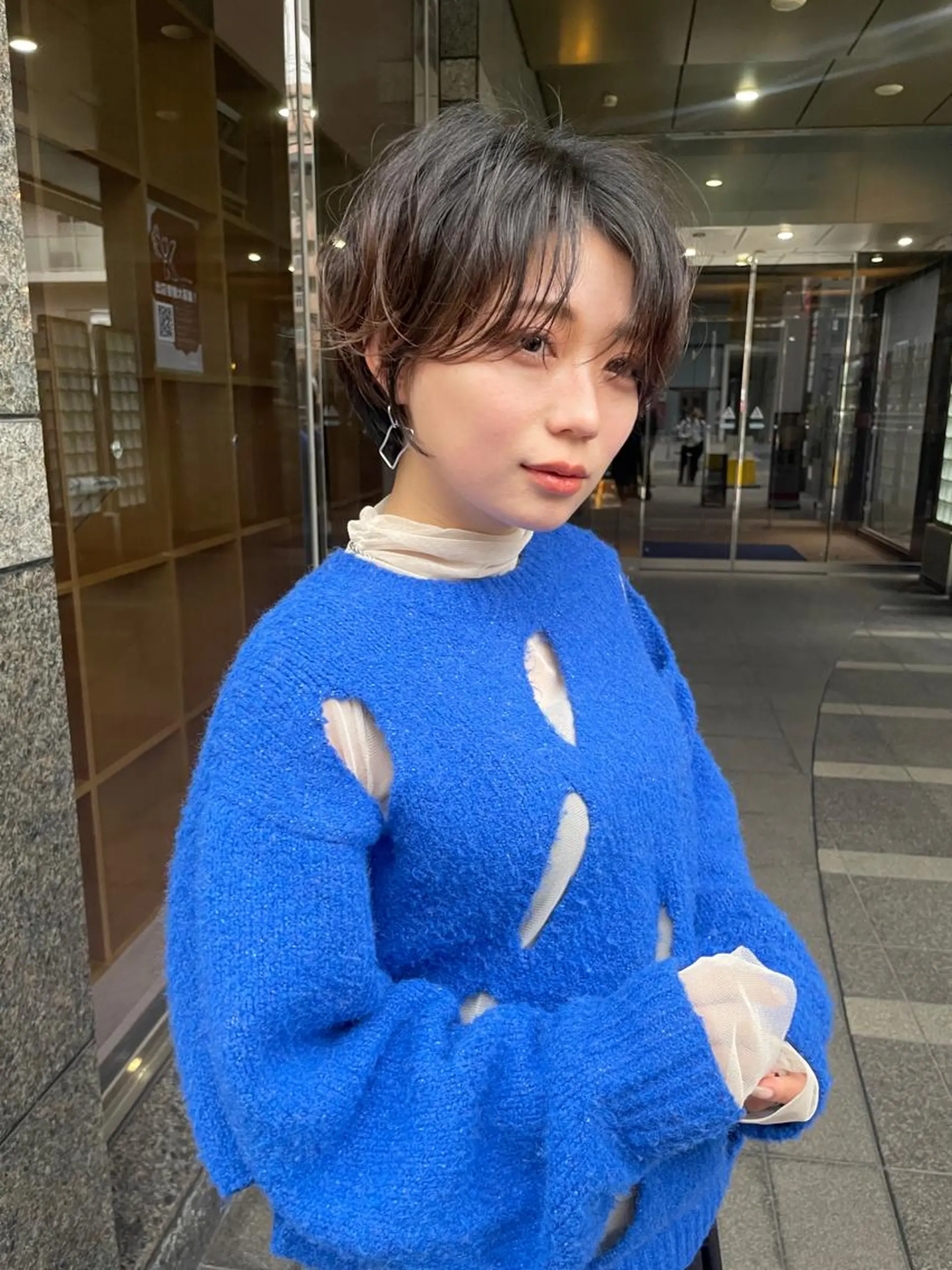 ショート カット ヘアカラー トリートメント ハイトーンヘア れおん🌙のヘアスタイル