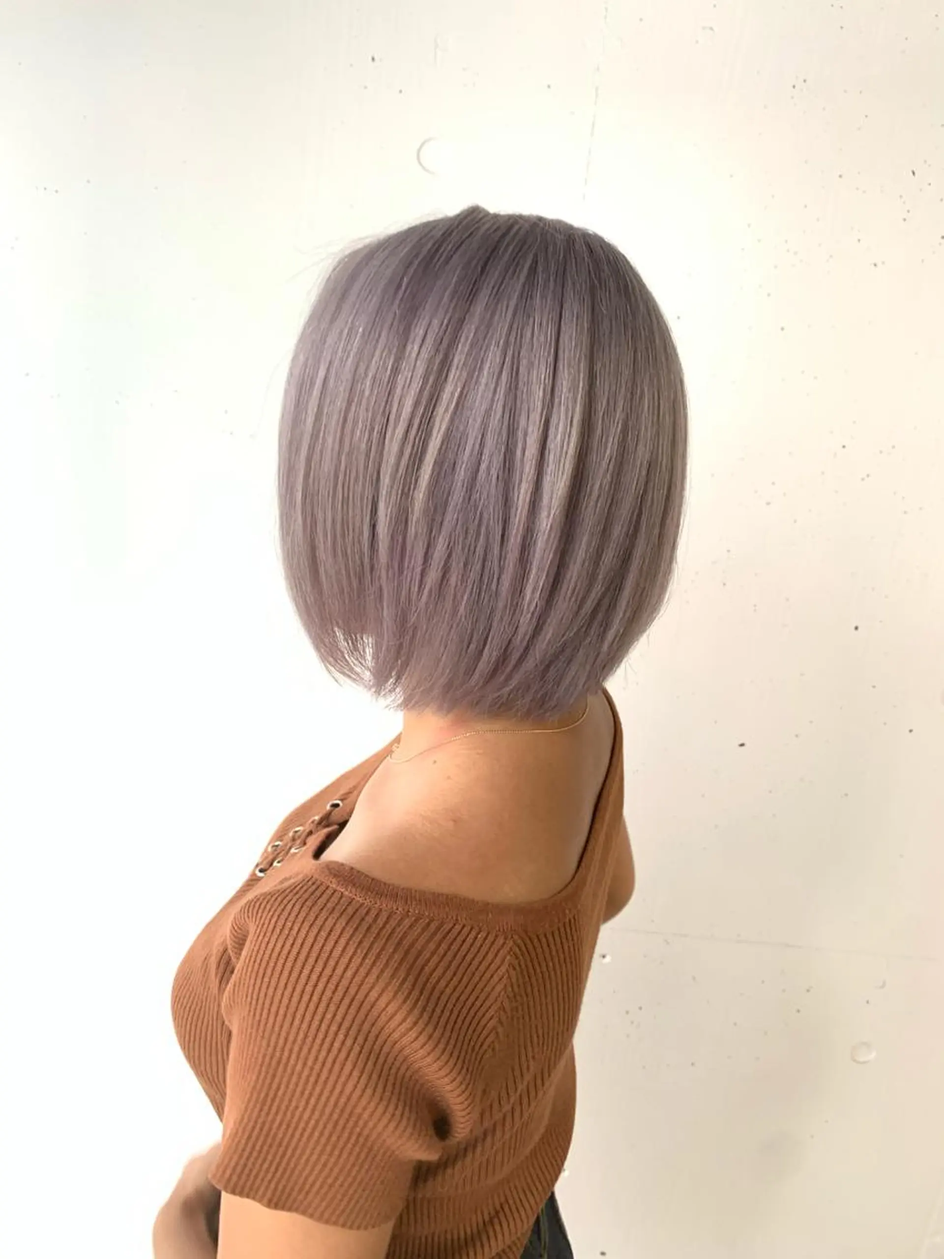 ミディアム カラー カット ヘアカラー トリートメント ally hairsalon所属・Emi .のヘアスタイル