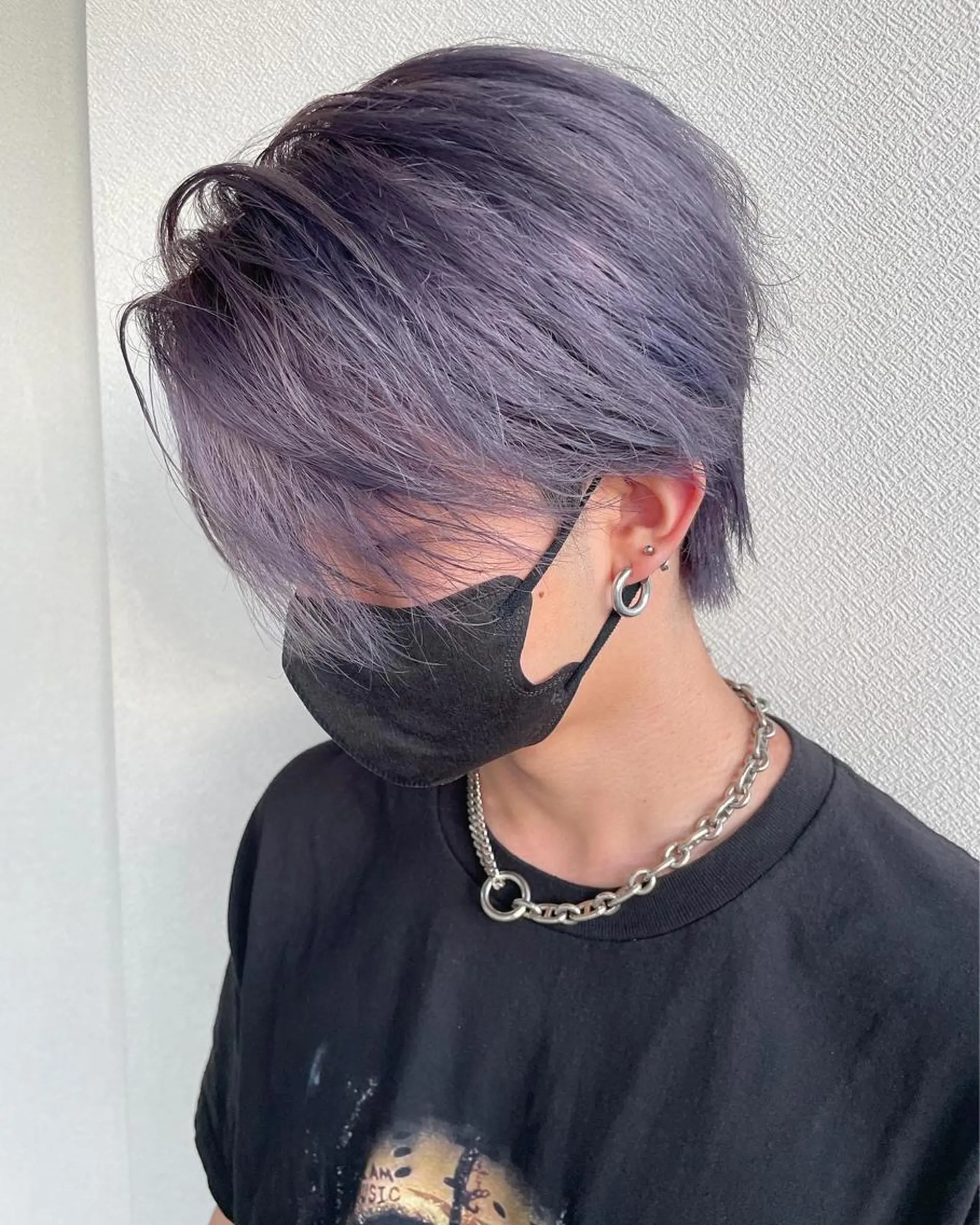 ショート カラー メンズ ヘアカラー トリートメント コイデ リュウセイのヘアスタイル