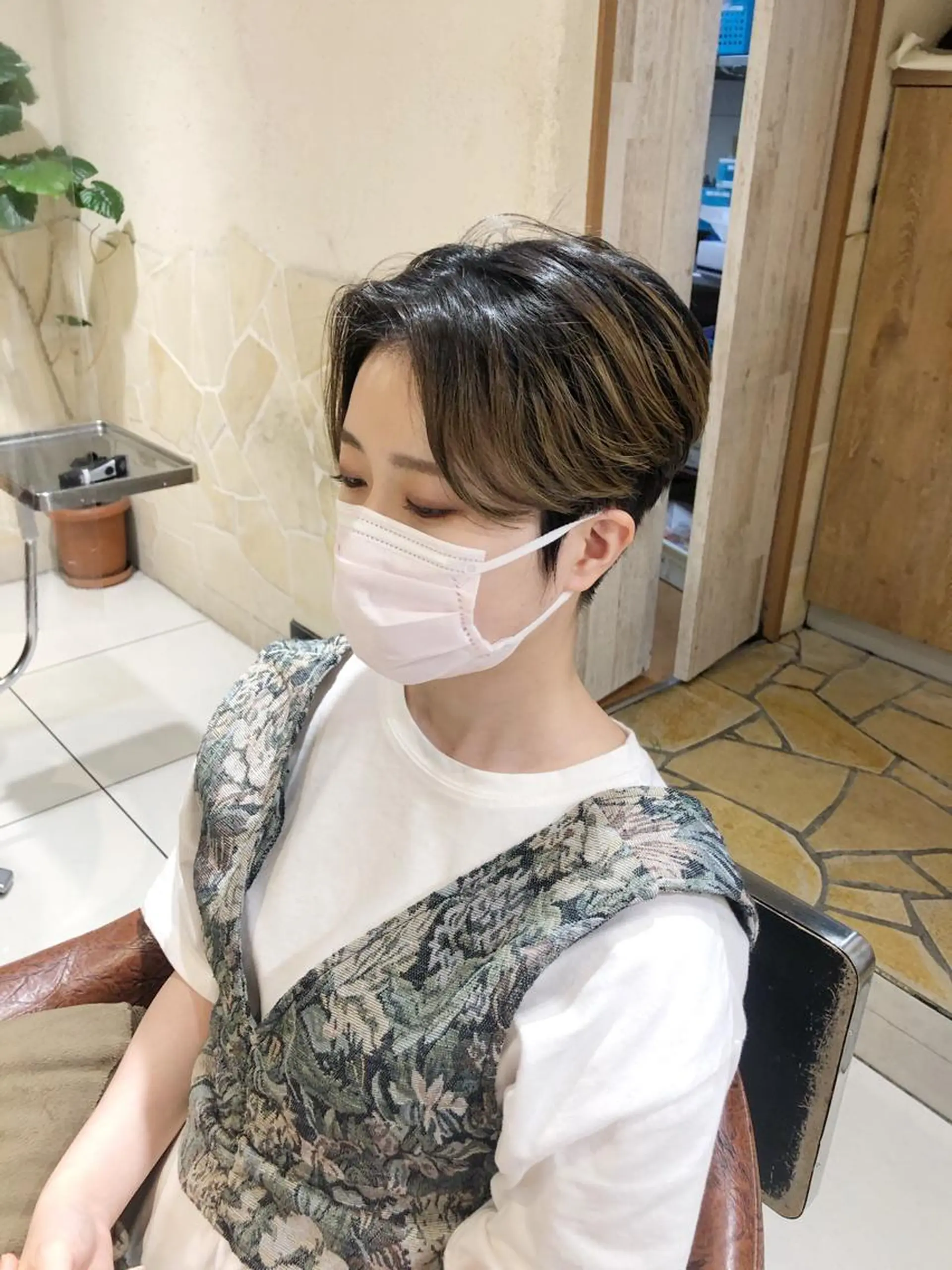 ショート ハンサムショート ショートヘア 【ディレクター 🧸🤍田澤　唯那】のヘアスタイル