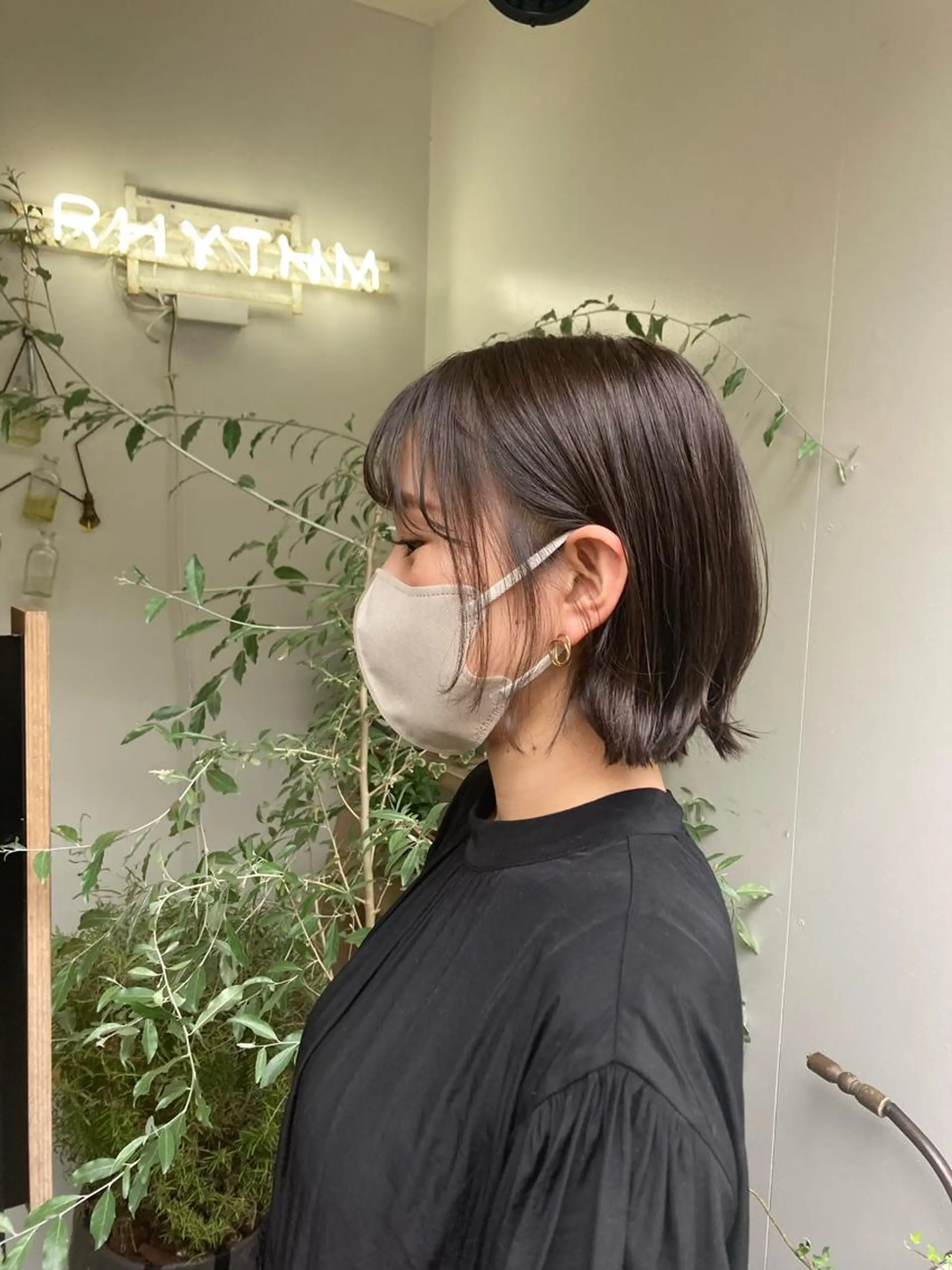 ショート エギョモリ おくれ毛 ✂︎岡根 京花✂︎のヘアスタイル