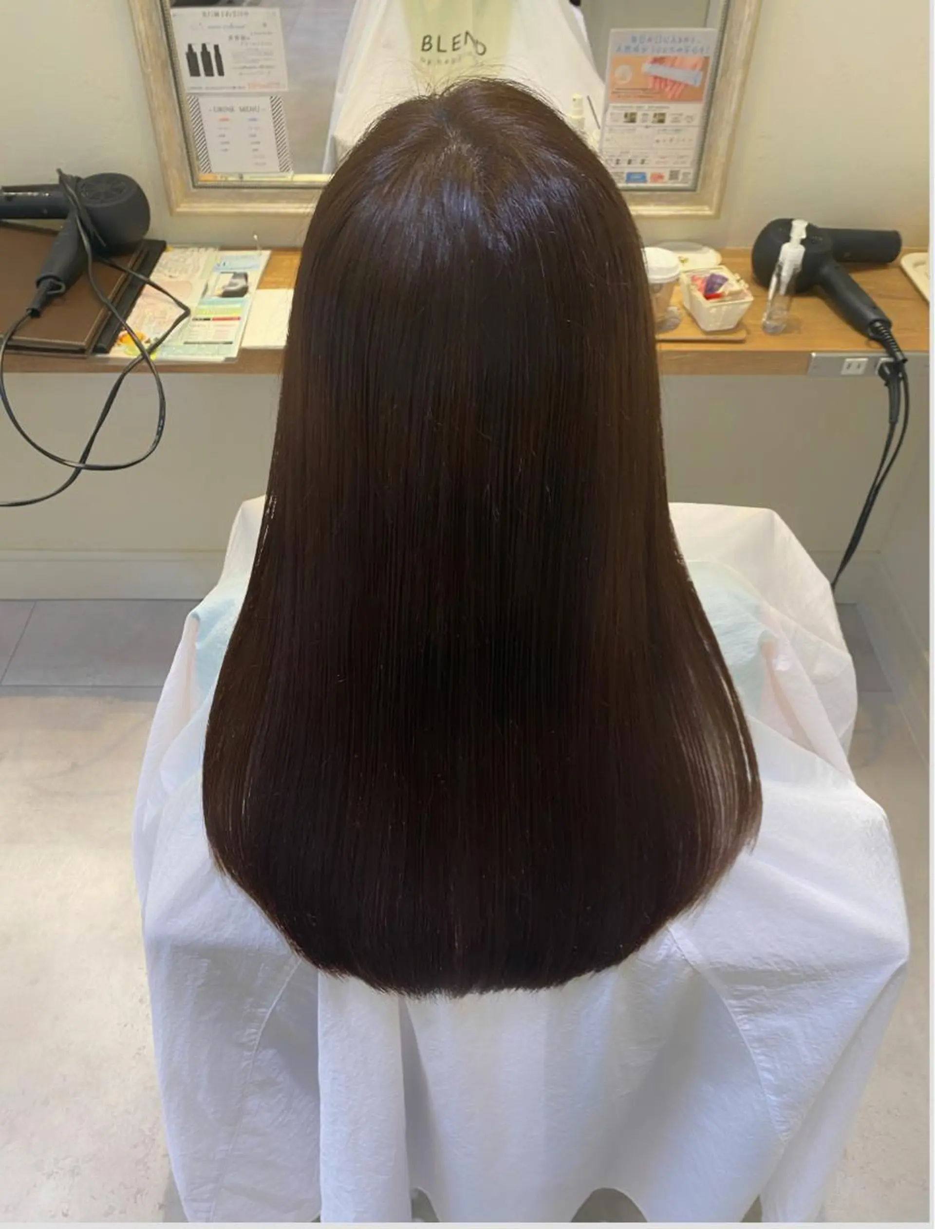 ロング カラー BLENDby happiness所属・KAORU/絹髪 /髪質改善/奈良のヘアスタイル