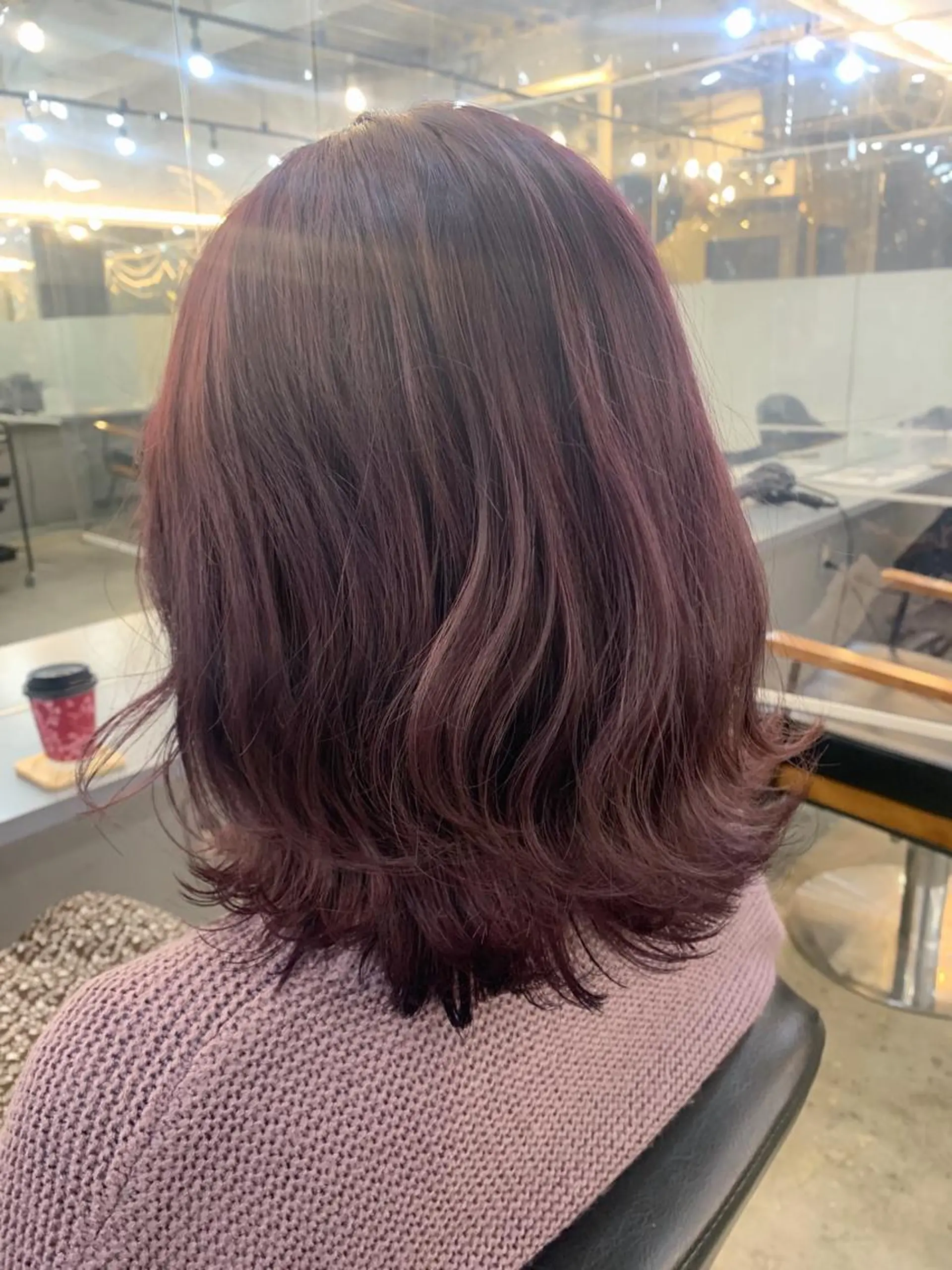 ミディアム カラー ヘアカラー 🌛ダブルカラー 🌜SAYAKAのヘアスタイル