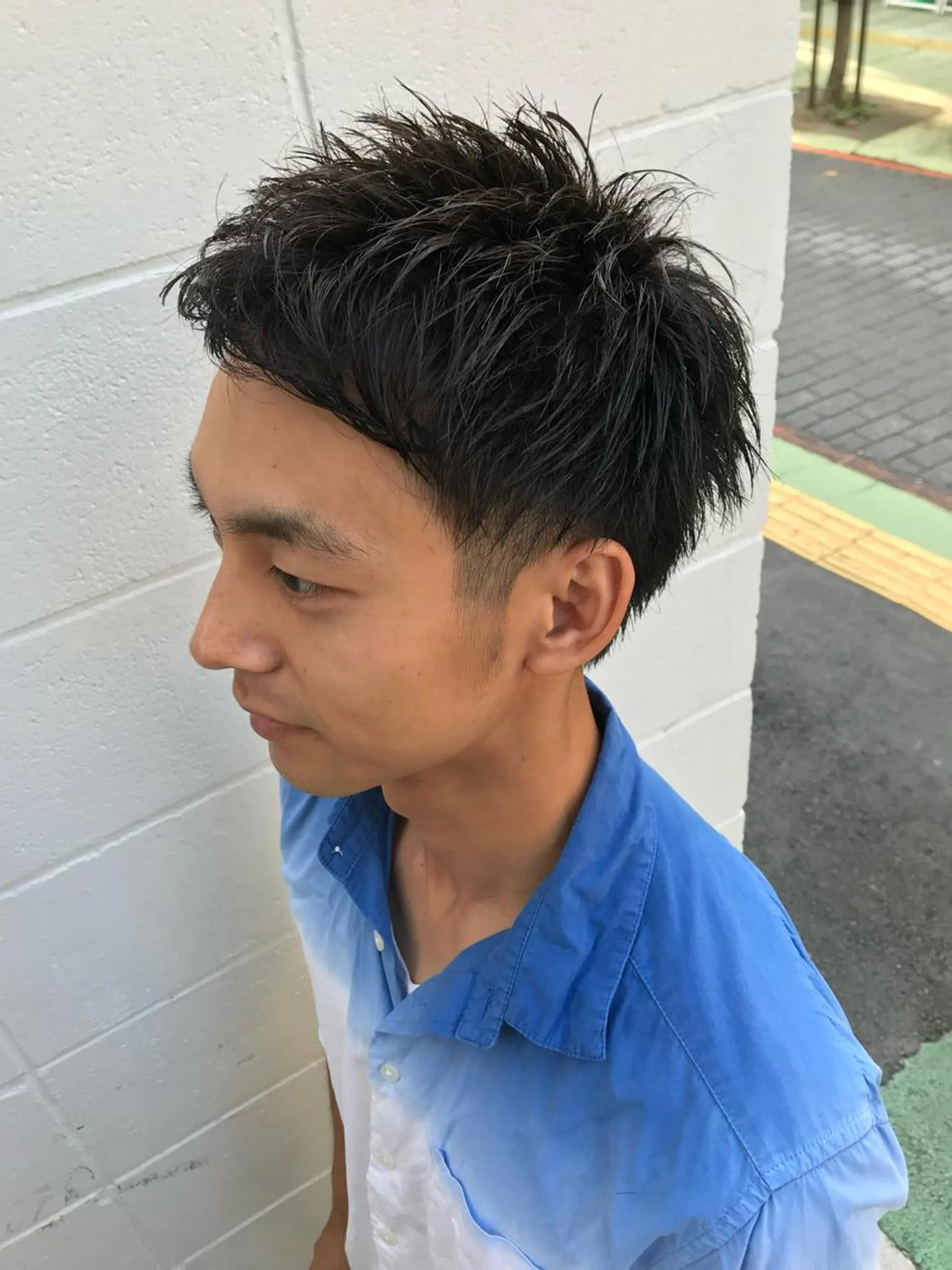 ショート メンズ ビジネス メンズ特化 TAKUYAのヘアスタイル