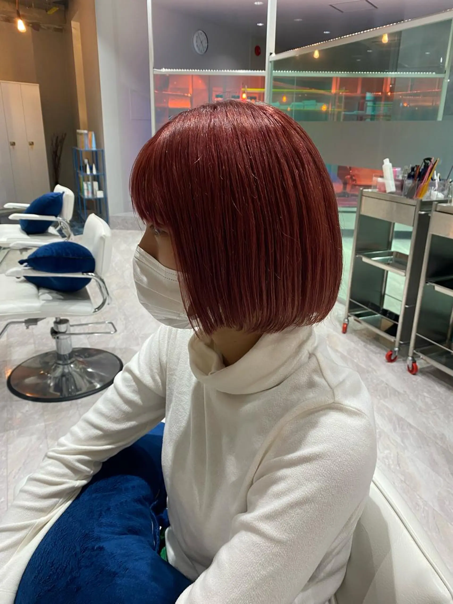 ショート カラー ブリーチ トリートメント Riganuts池袋 Hayato✂︎のヘアスタイル