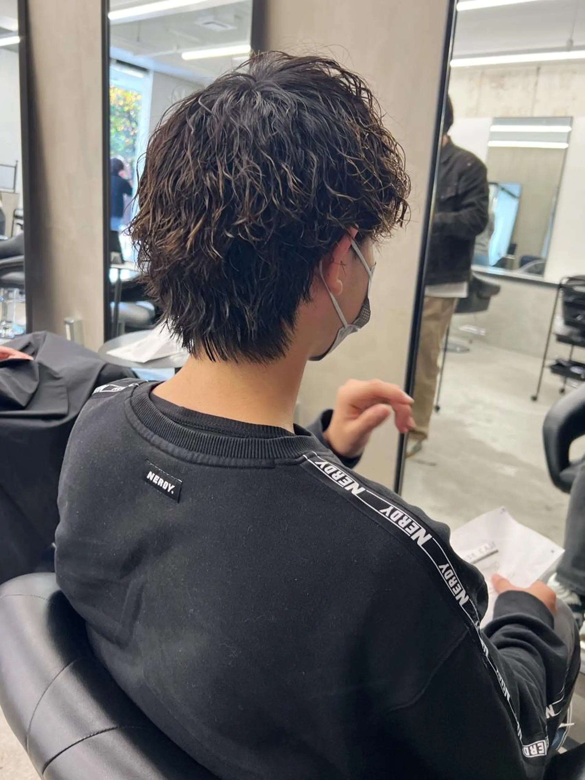 パーマ メンズ メンズパーマ スパイラルパーマ カット パーマ kimika🥑 メンズ/髪質改善のヘアスタイル