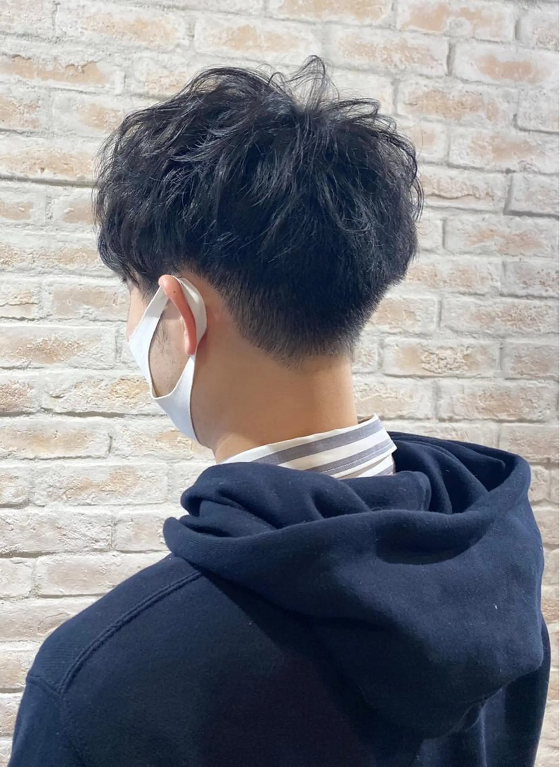 メンズ メンズパーマ 学生（メンズ向け） Sanctuary 南森町店のヘアスタイル